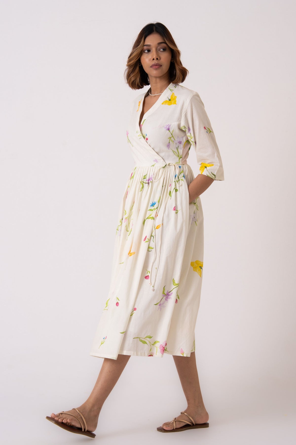 Aura Whimsical Floral Dress