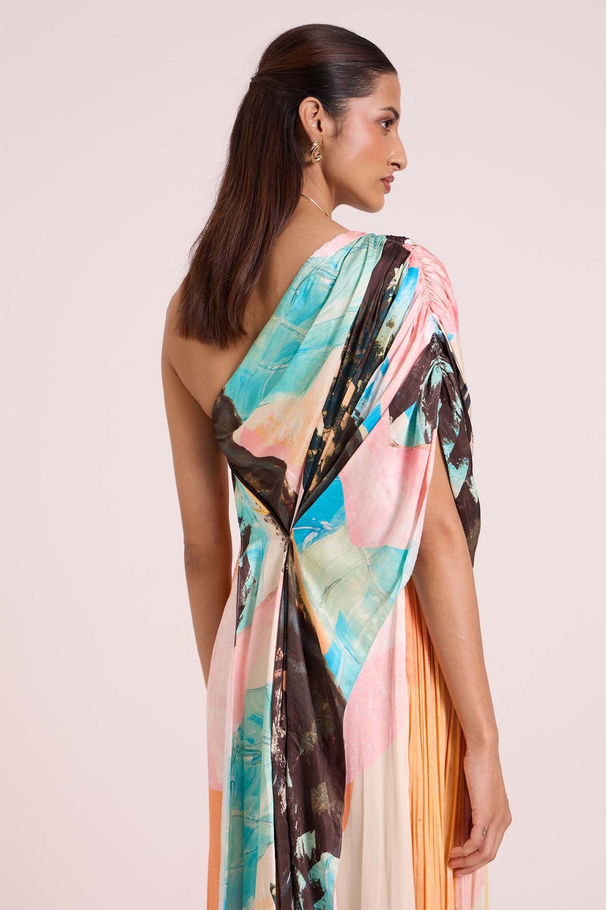 Selene Draped Maxi Dress
