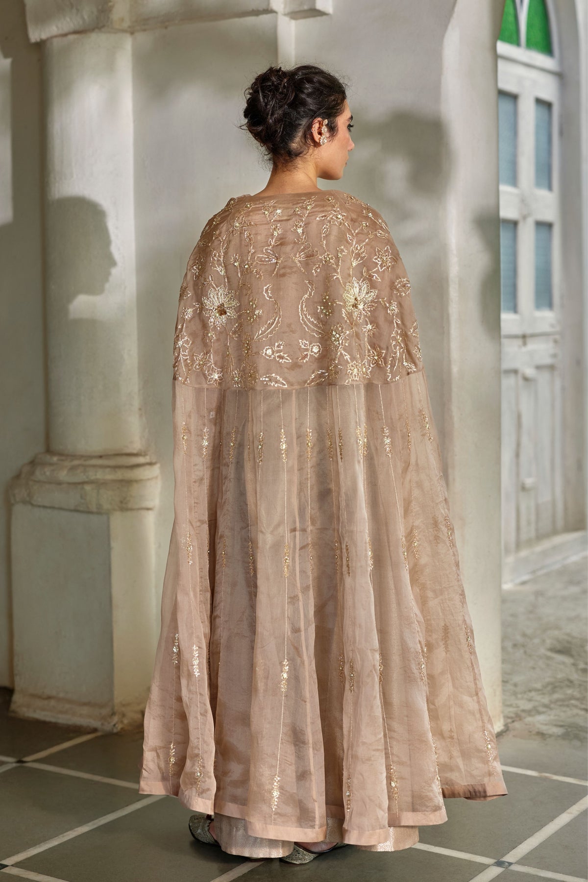 Lyra Cape Trouser Set