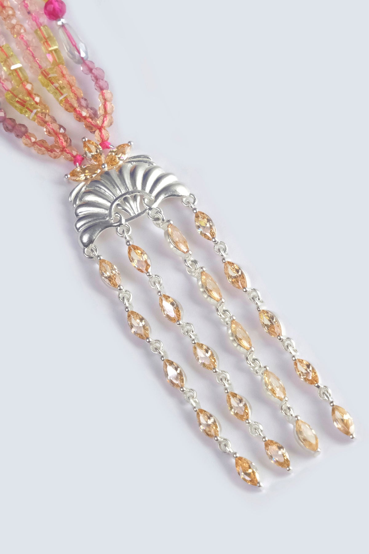 Champagne Marine Treasure Necklace
