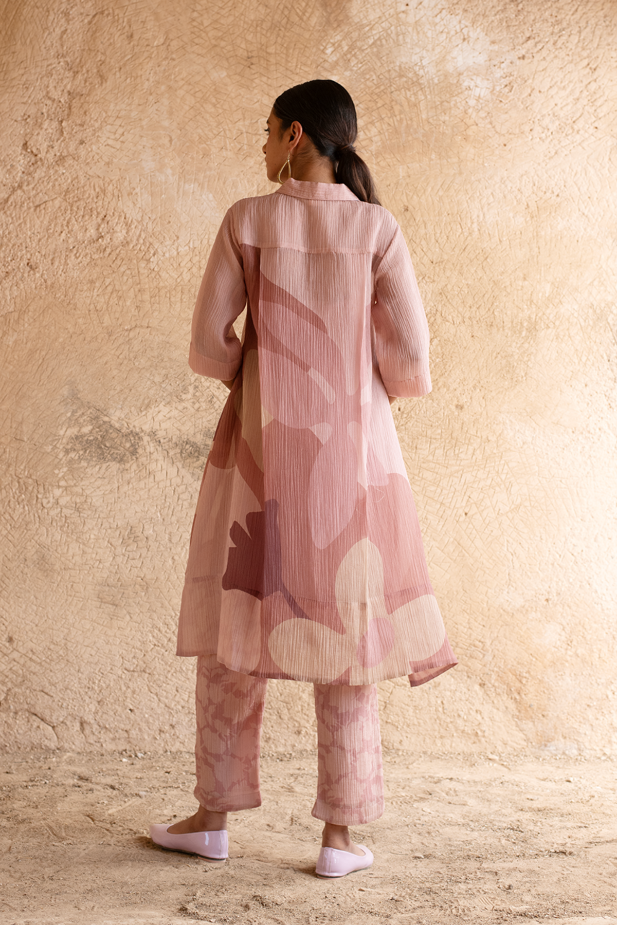 Mauve Kurta Set