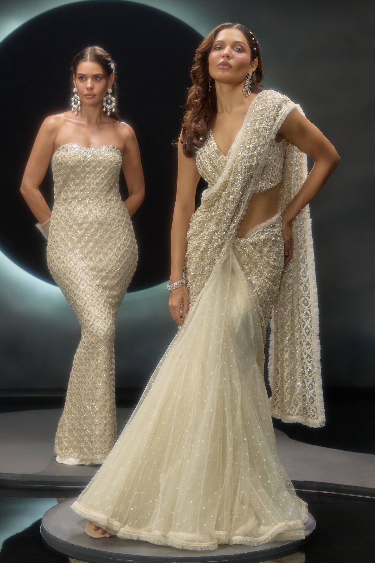 Alvara Lehenga Saree Set