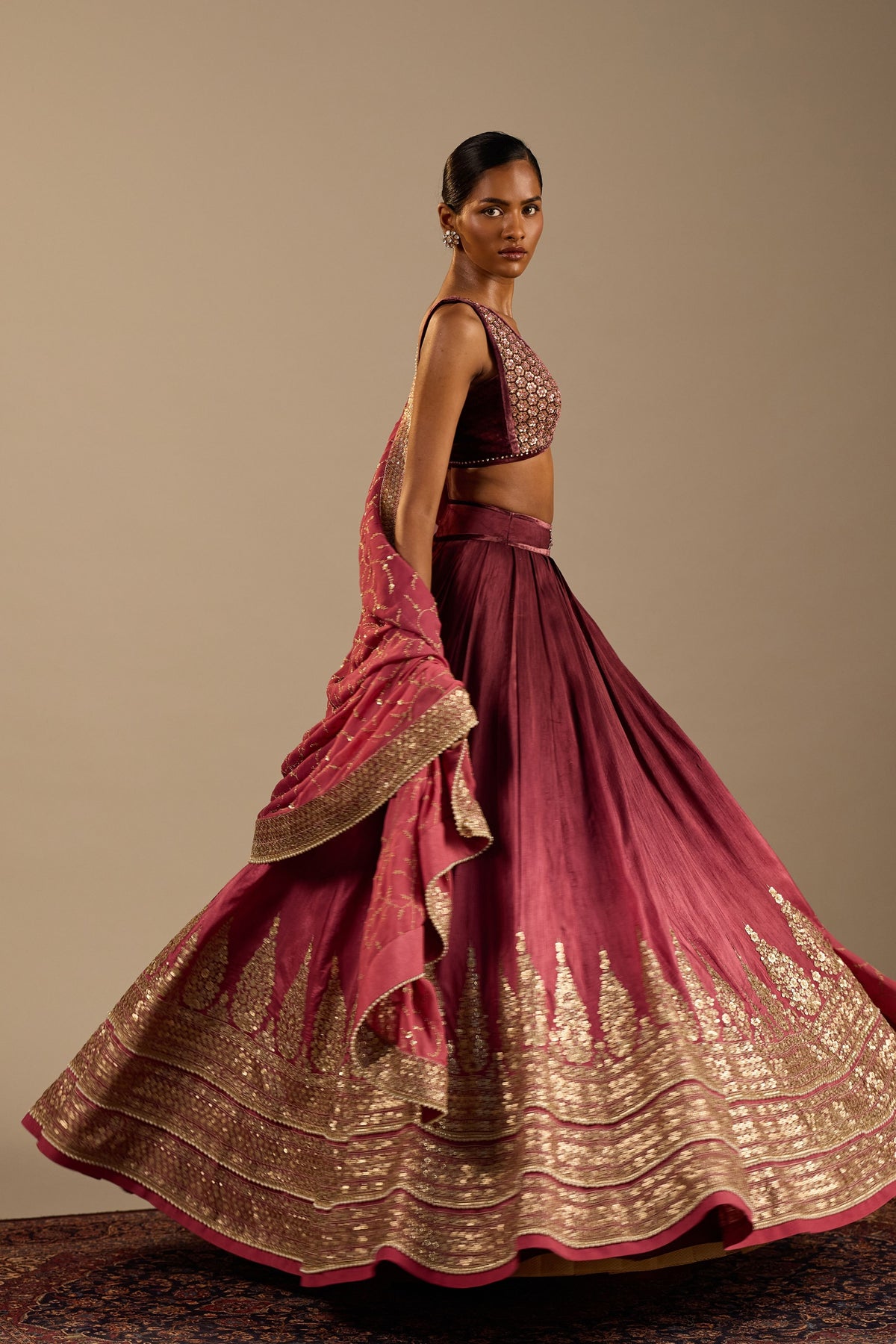 Gaia Lehenga Set