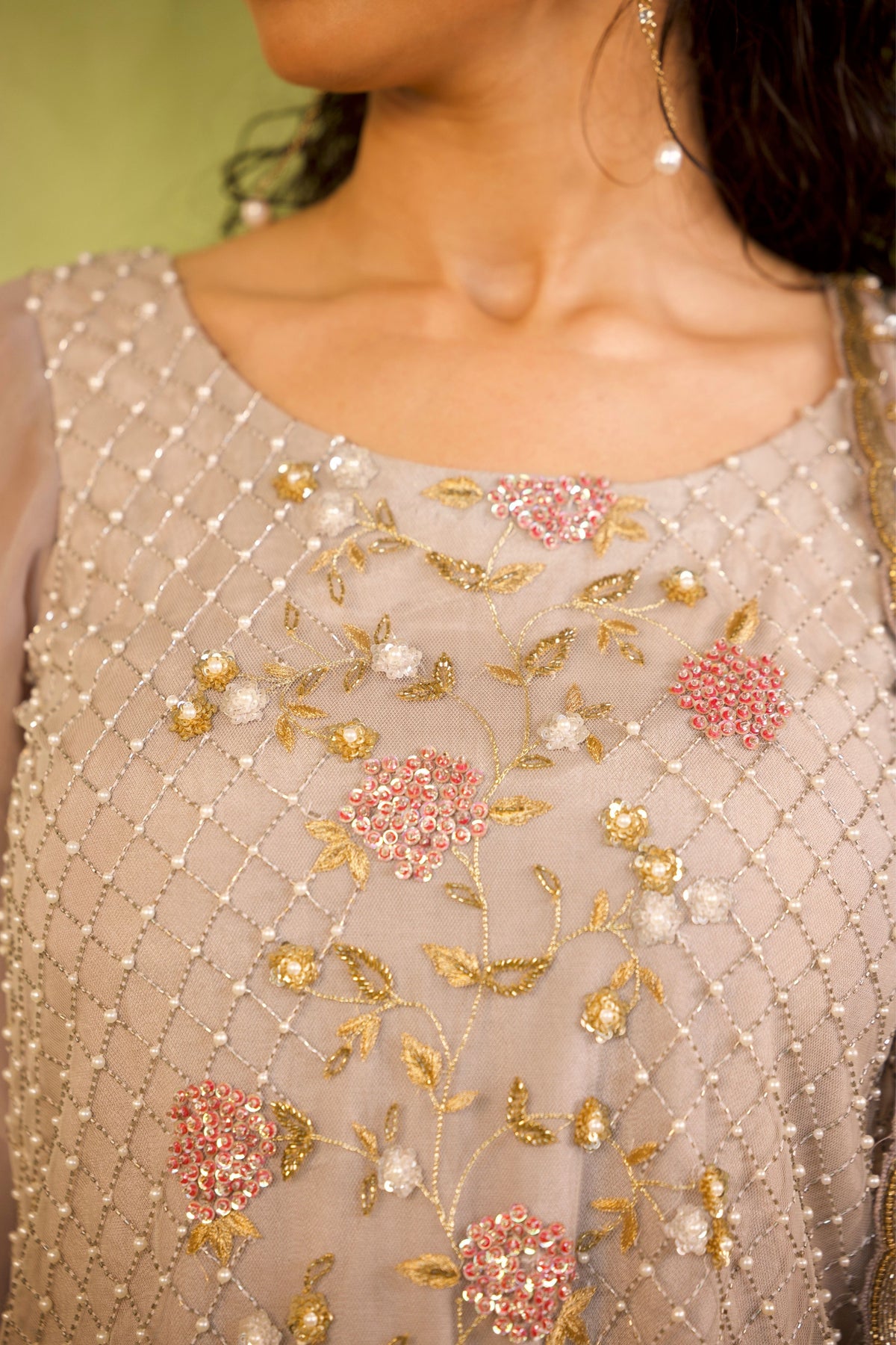 Georgette Garara Set