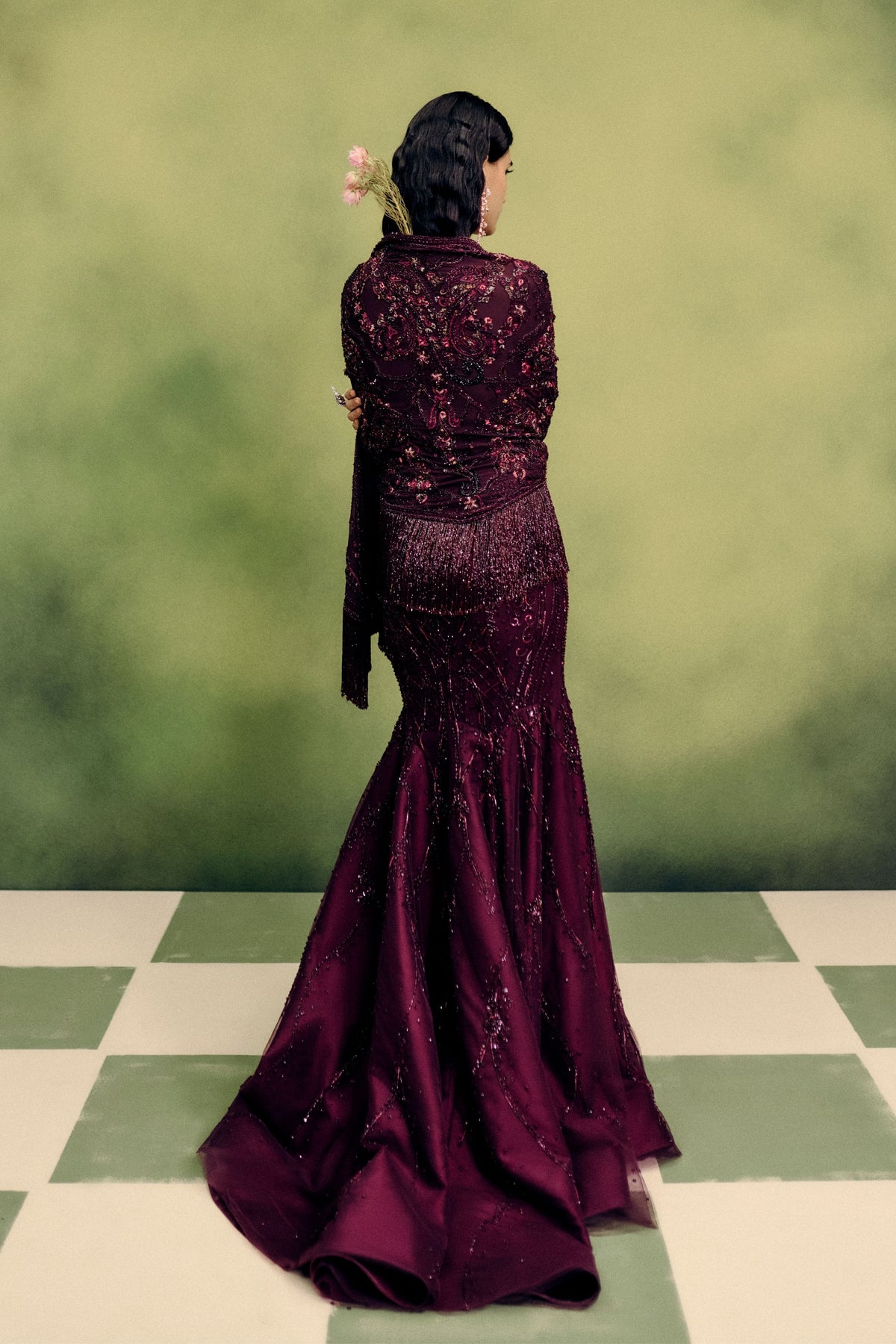 Sangria Gown