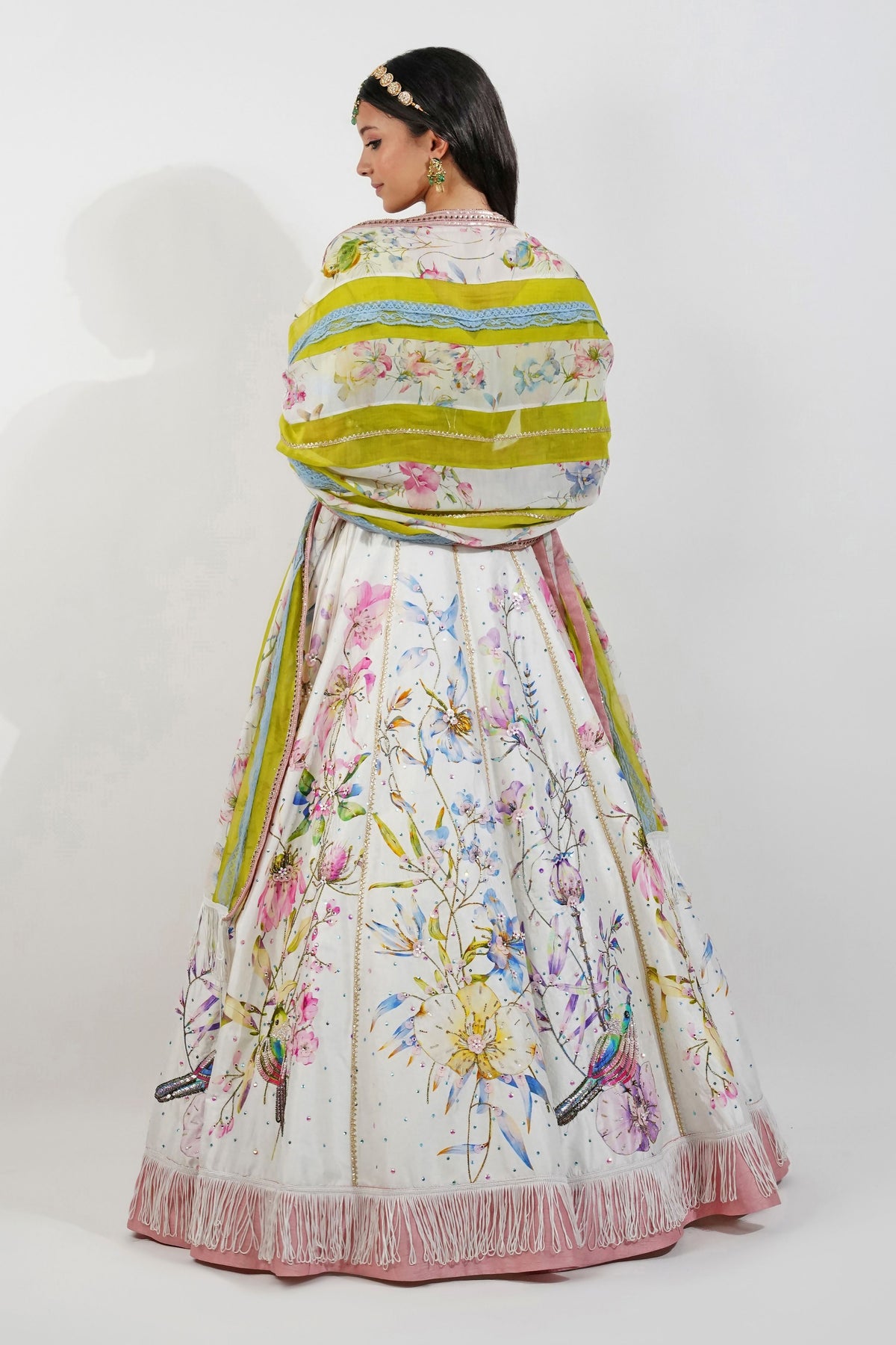 Summer Floral Lehenga Set