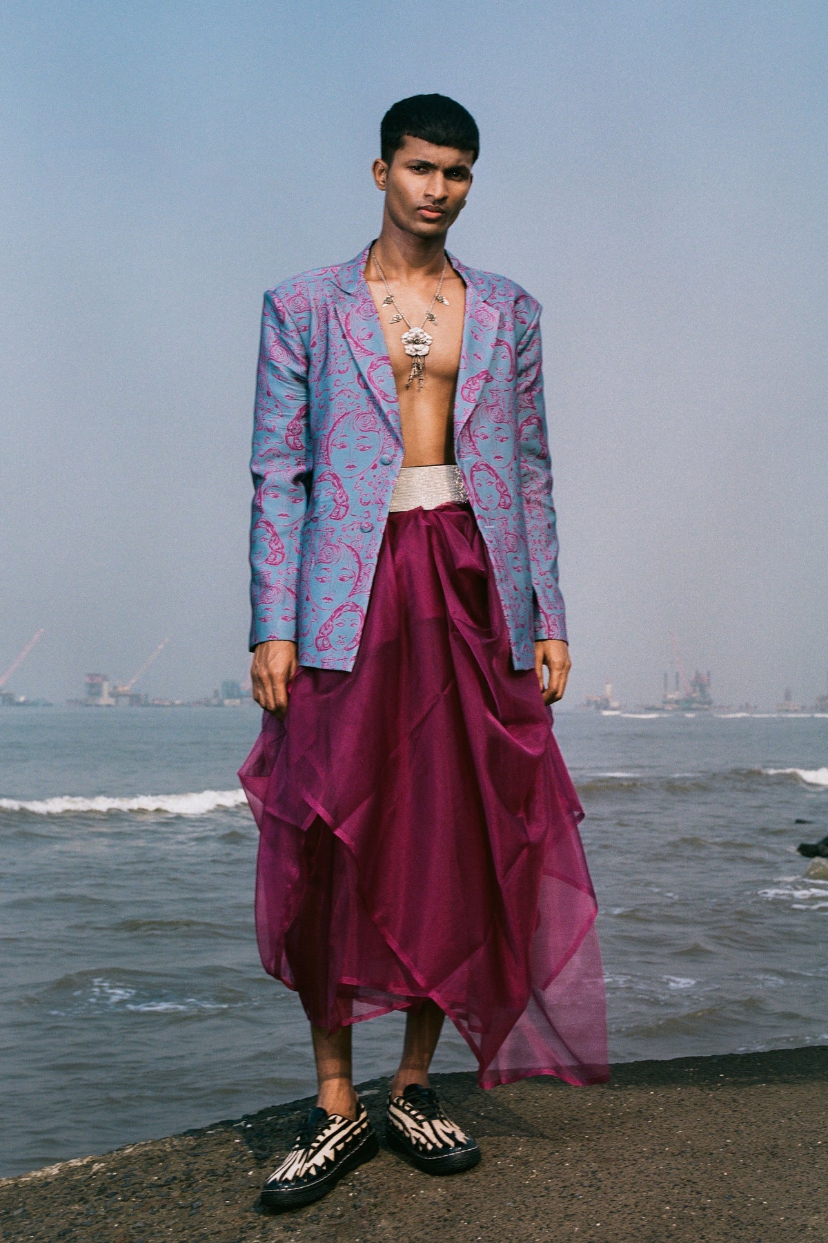 Chaos but Make it Chic Jacket Set