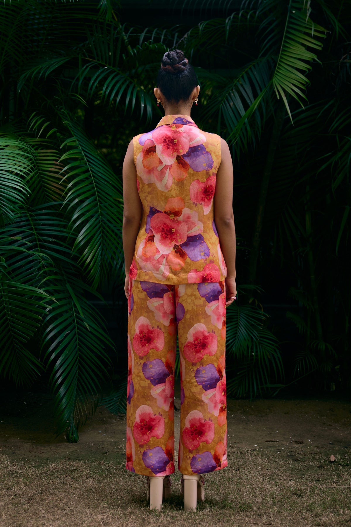Waistcoat and Wide Pant Set