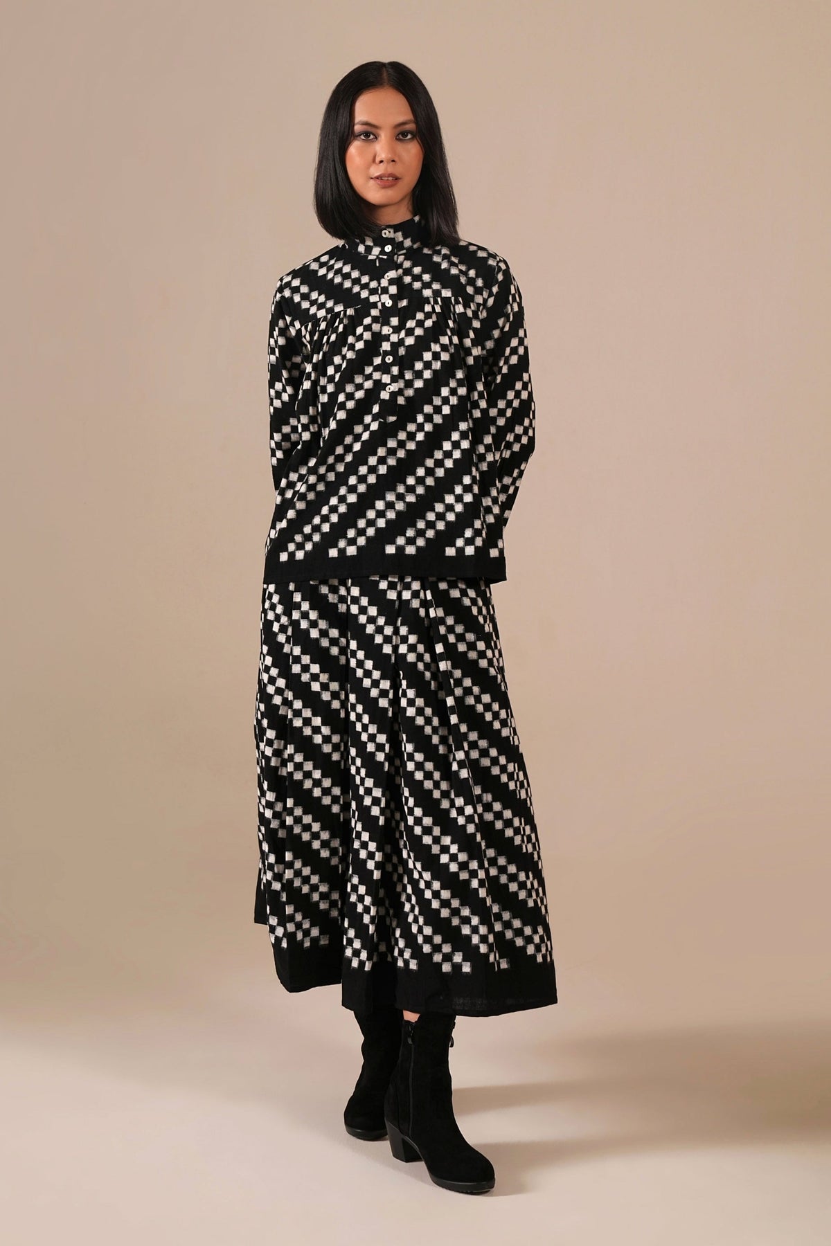 Slate Skirt Set
