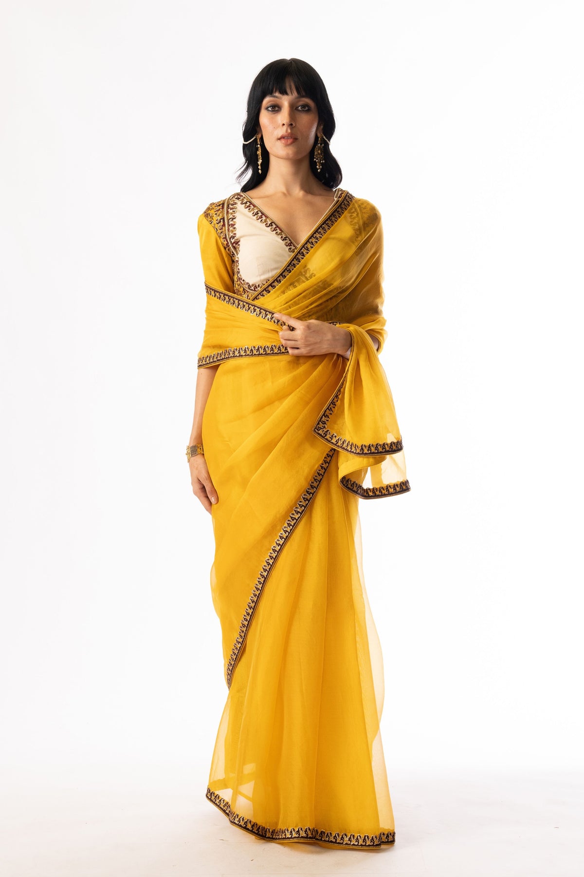 Gulbahar Saree Set