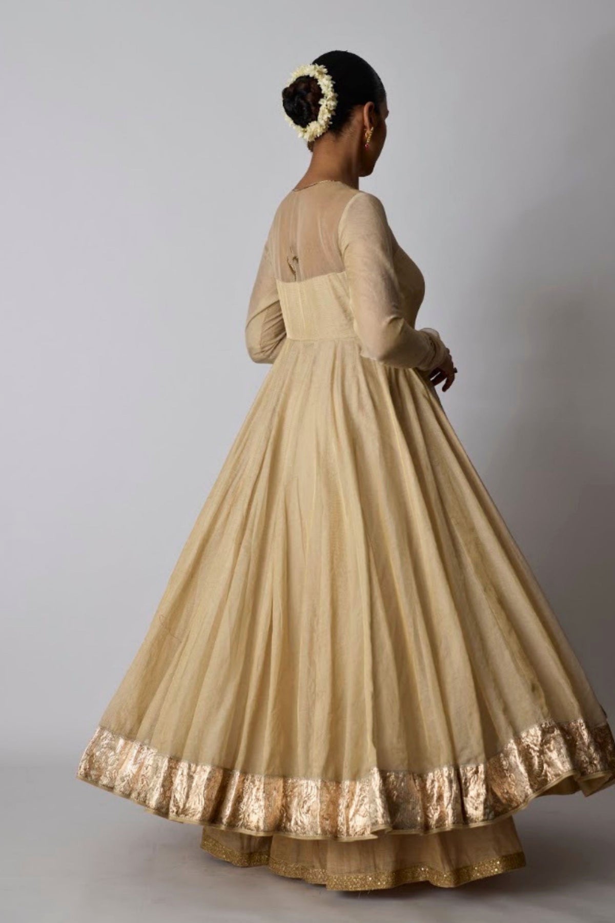 Tulsi Anarkali Set