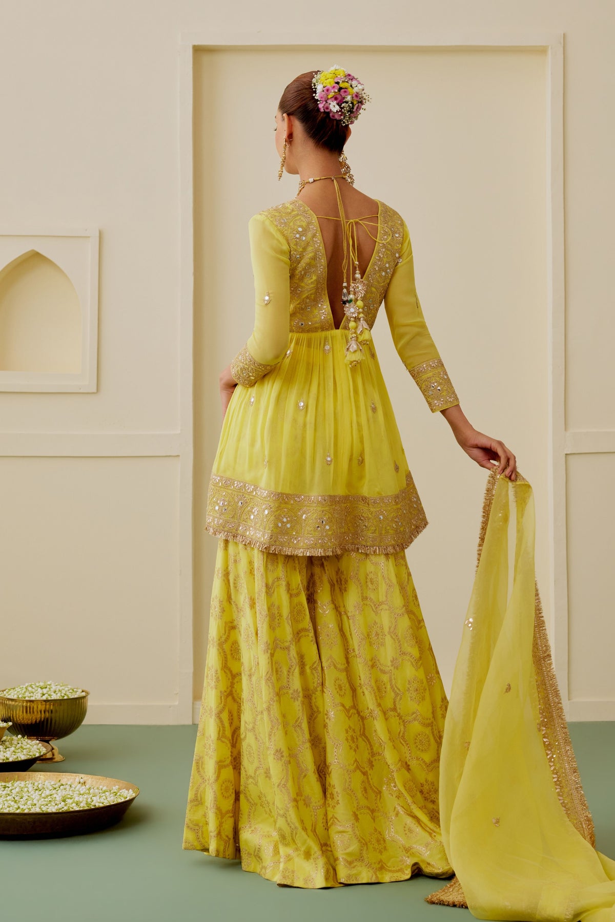 Rukhsaar Sharara Set