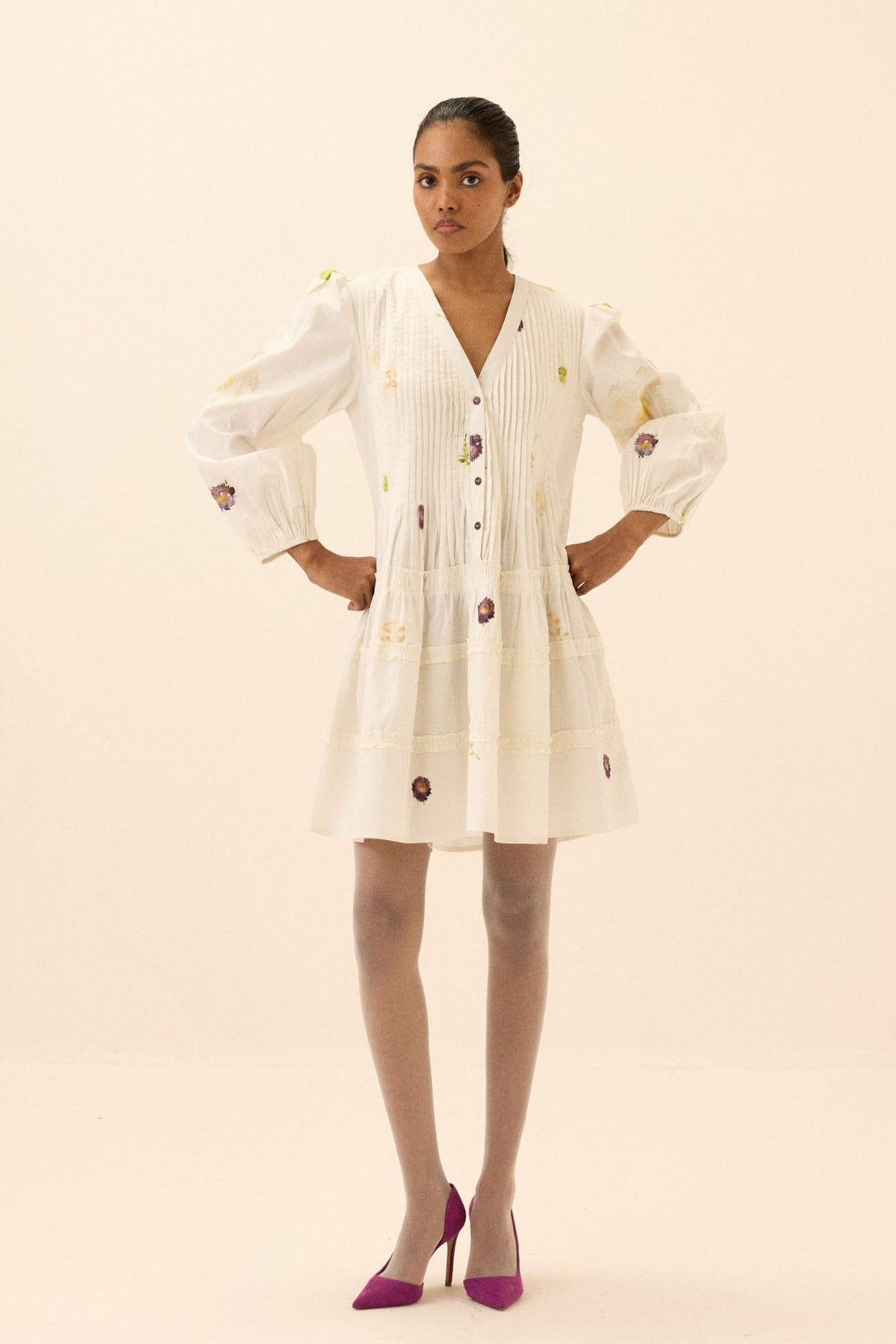 White Salt Dress
