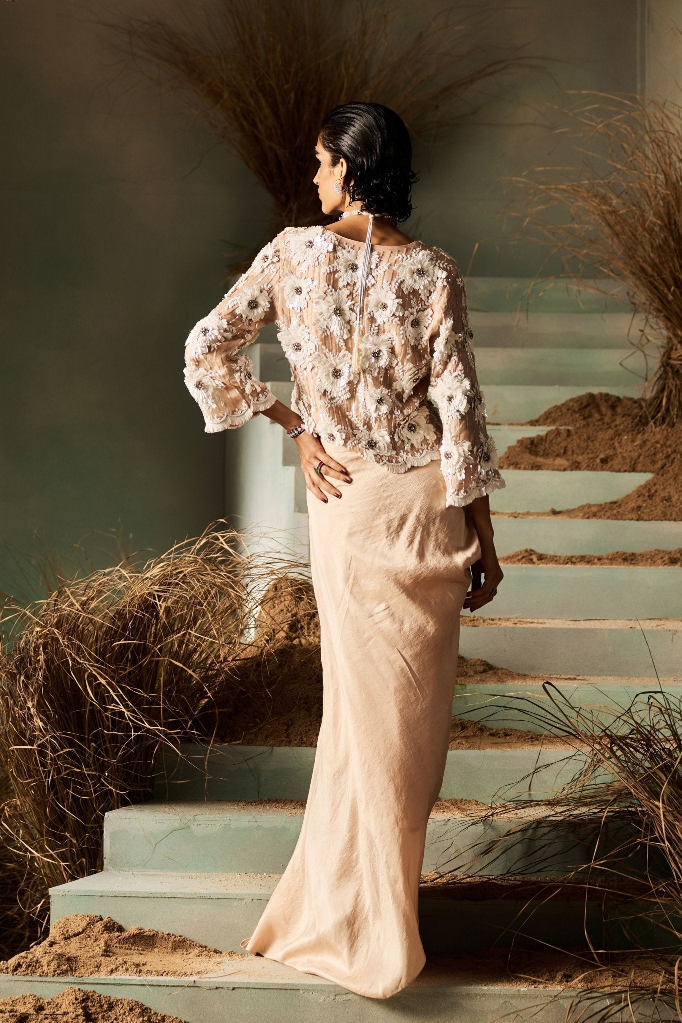 Rose Jacket Set - Rococo - Elahe