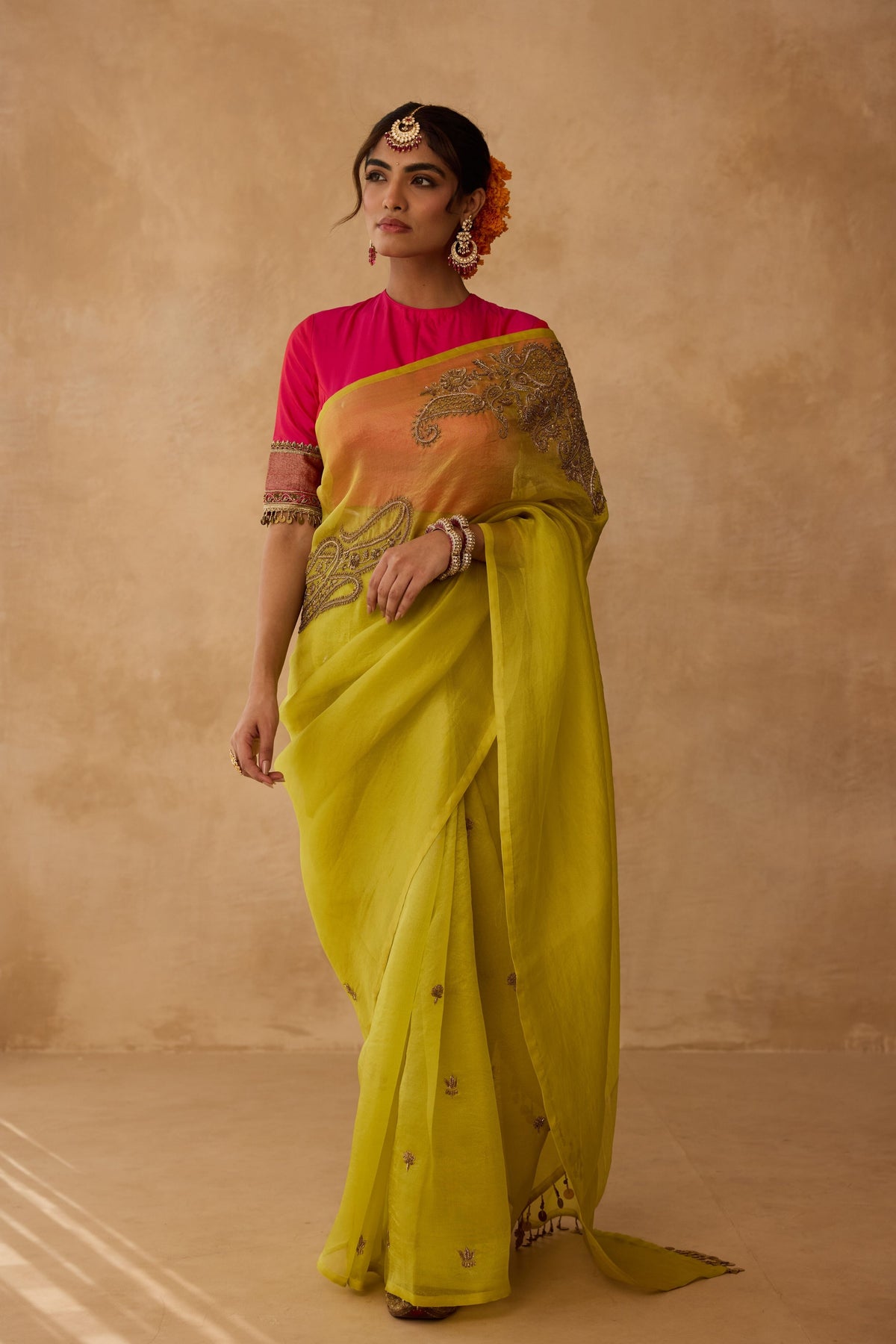 Jugni Sheer Saree