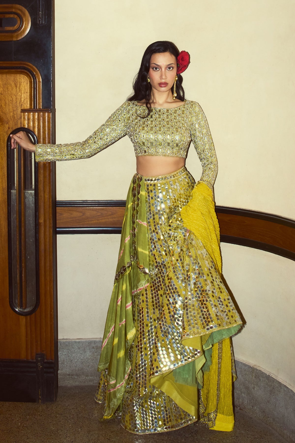 Chand Sitare Sequin Lehenga Set