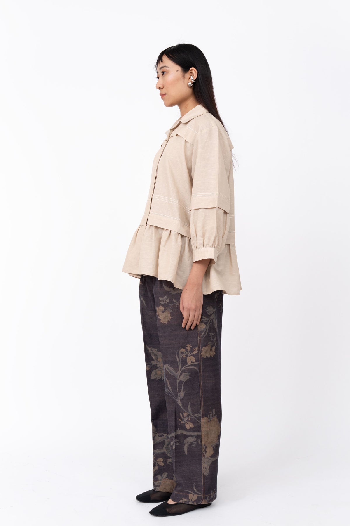 Pleated Fence Double Layer Top
