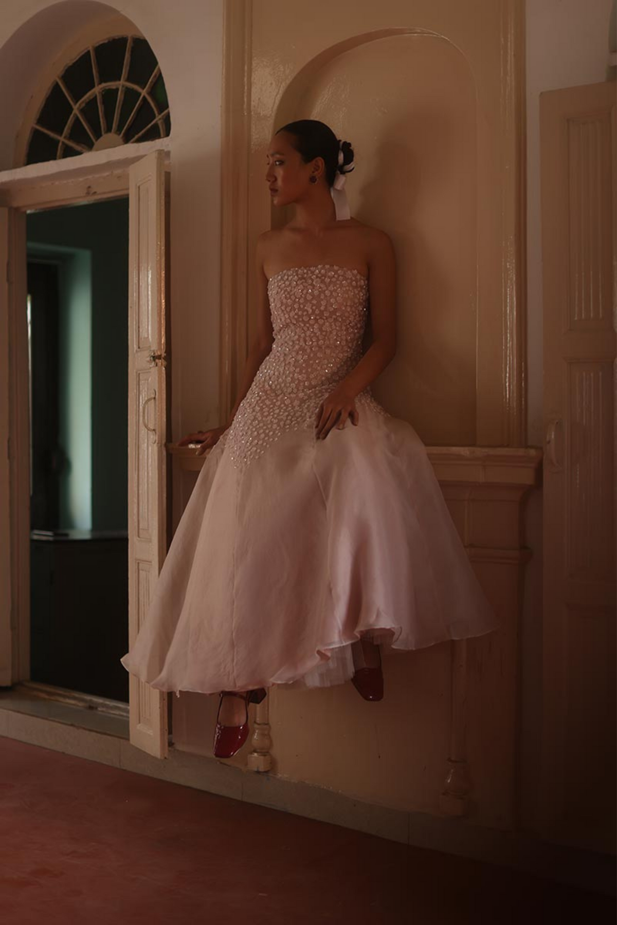 Luminous Bloom Dress