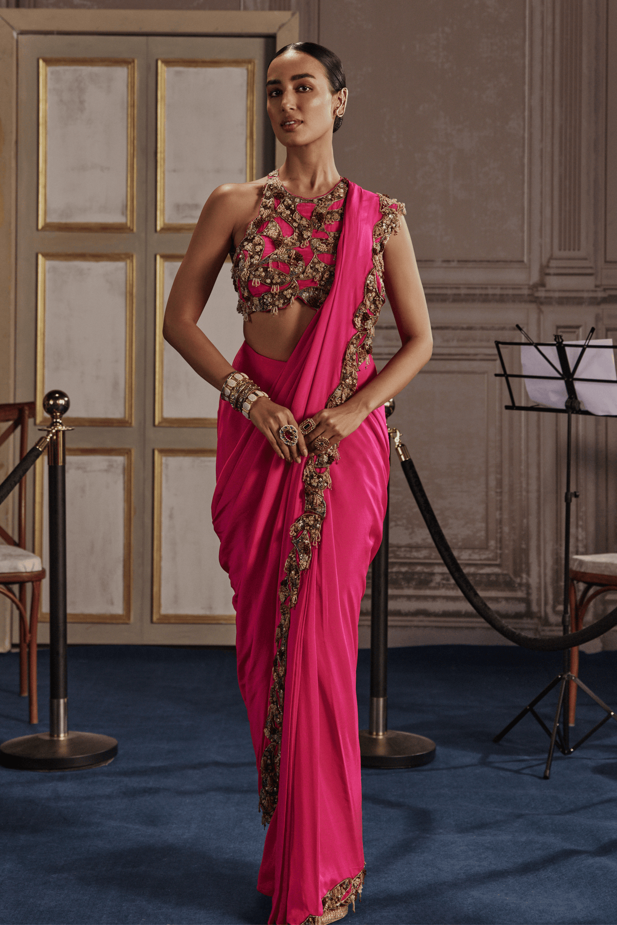 Ruana Saree