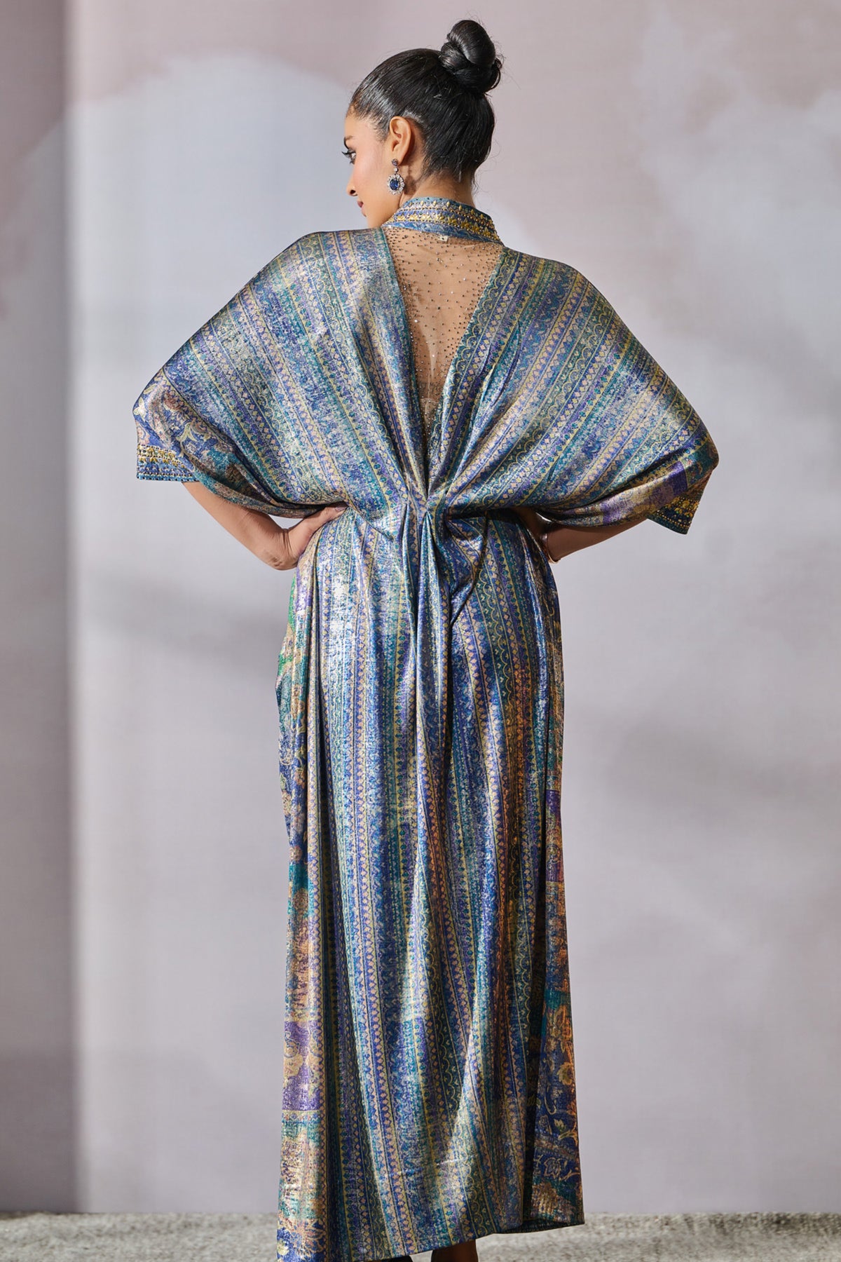 Jeweled Kaftan Dress