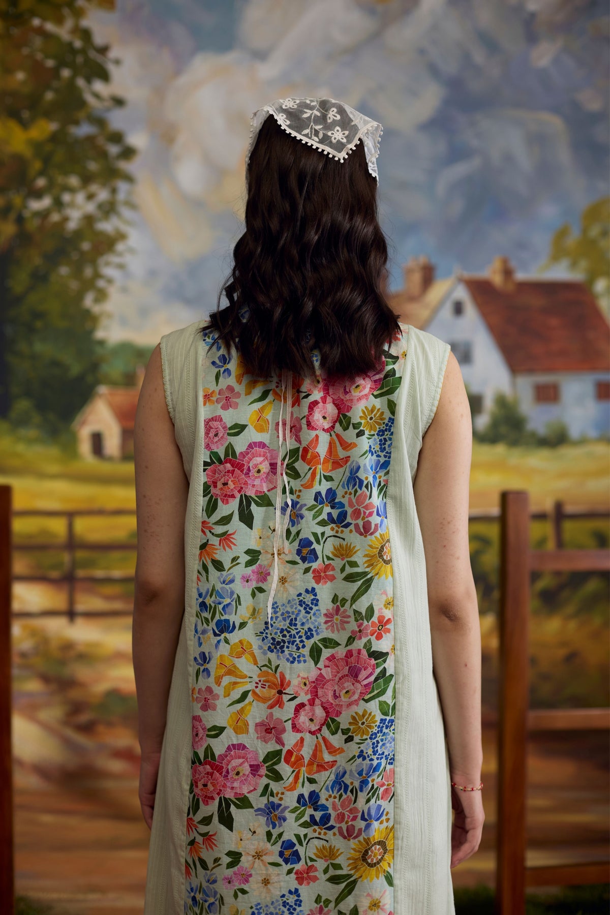 Meadow Pannelled Floral Dress