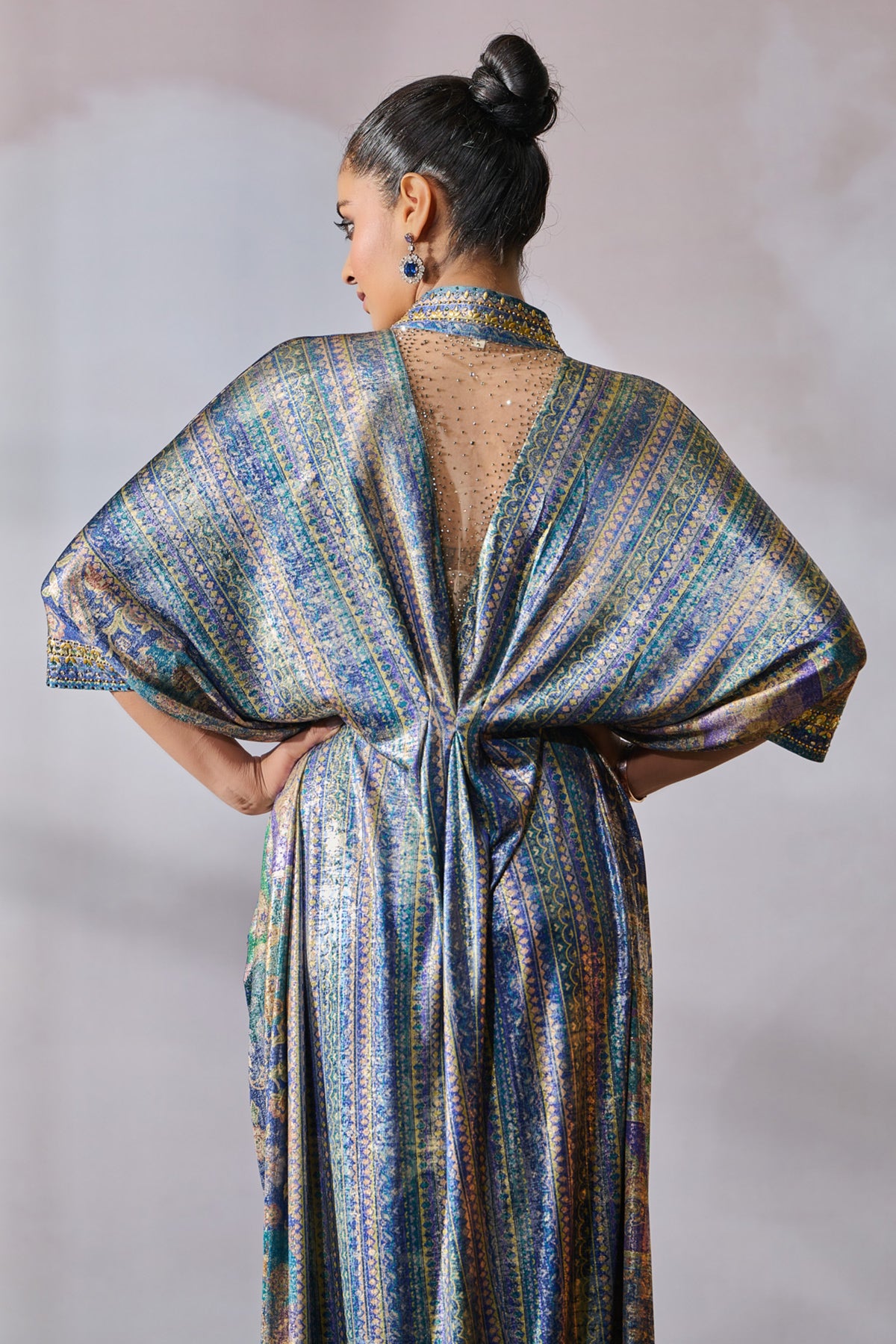 Jeweled Kaftan Dress