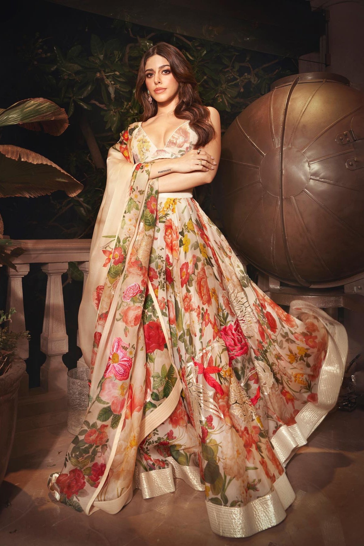 Alaya in Rohit Bal