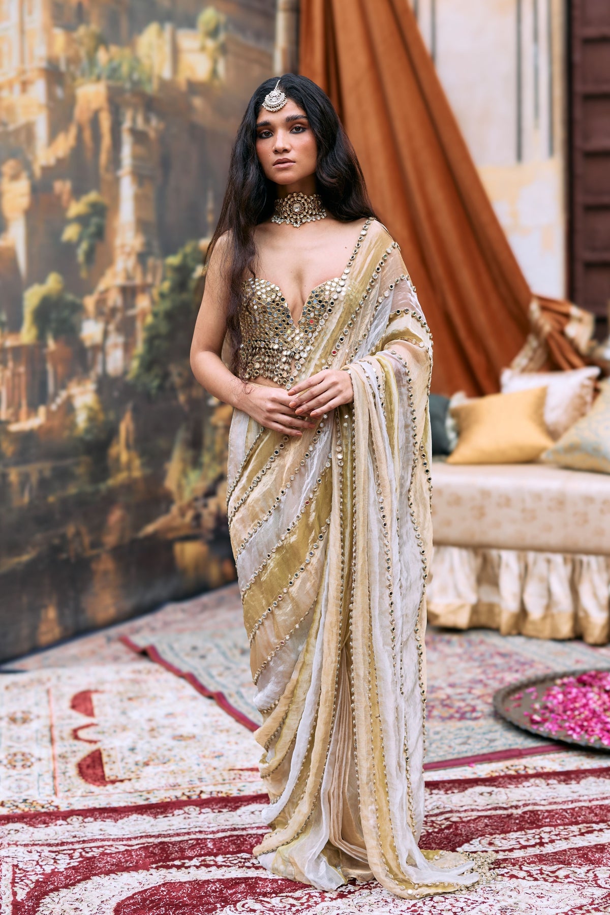Kanak Jyoti Saree Set