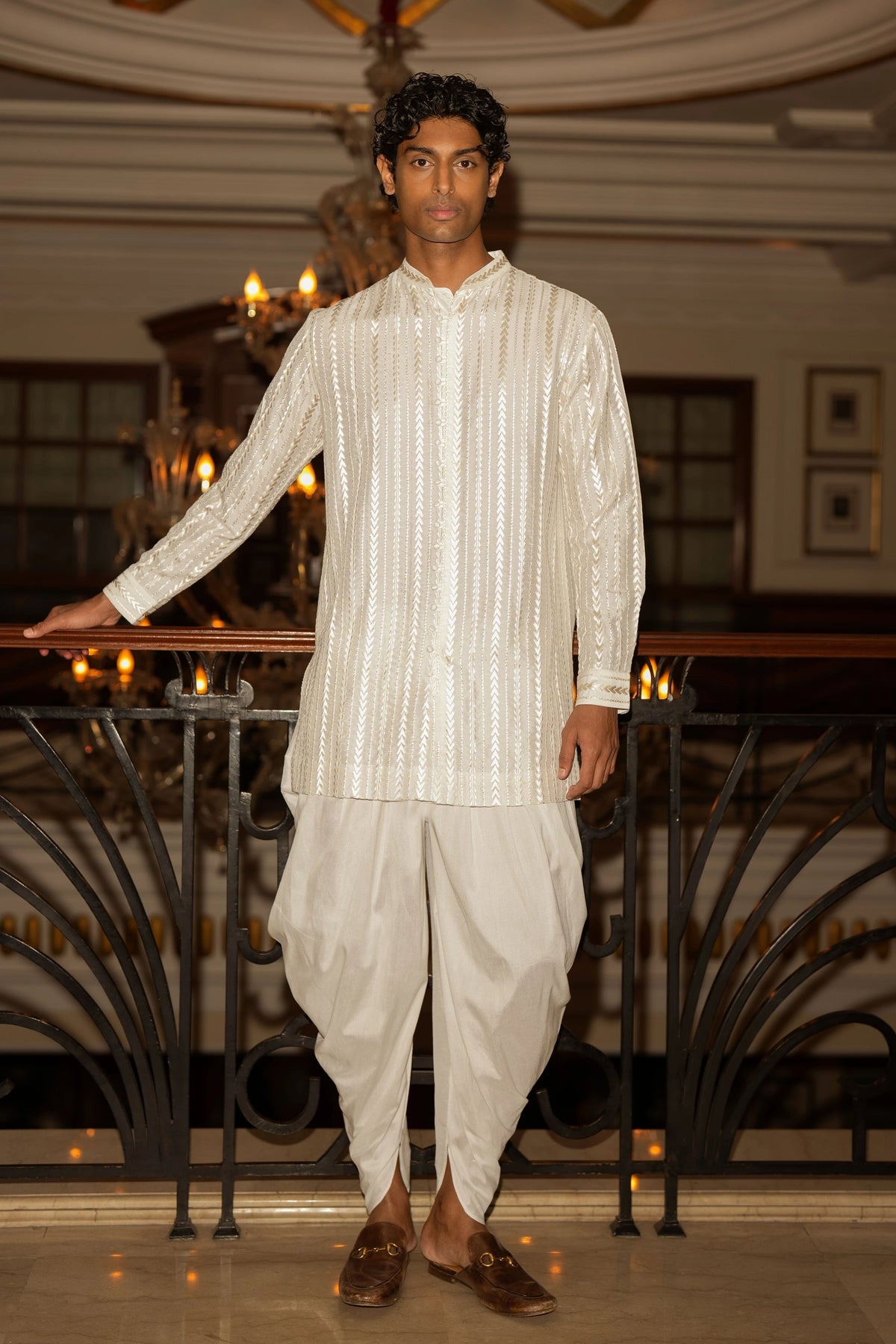 Longline Shirt & Dhoti Pants