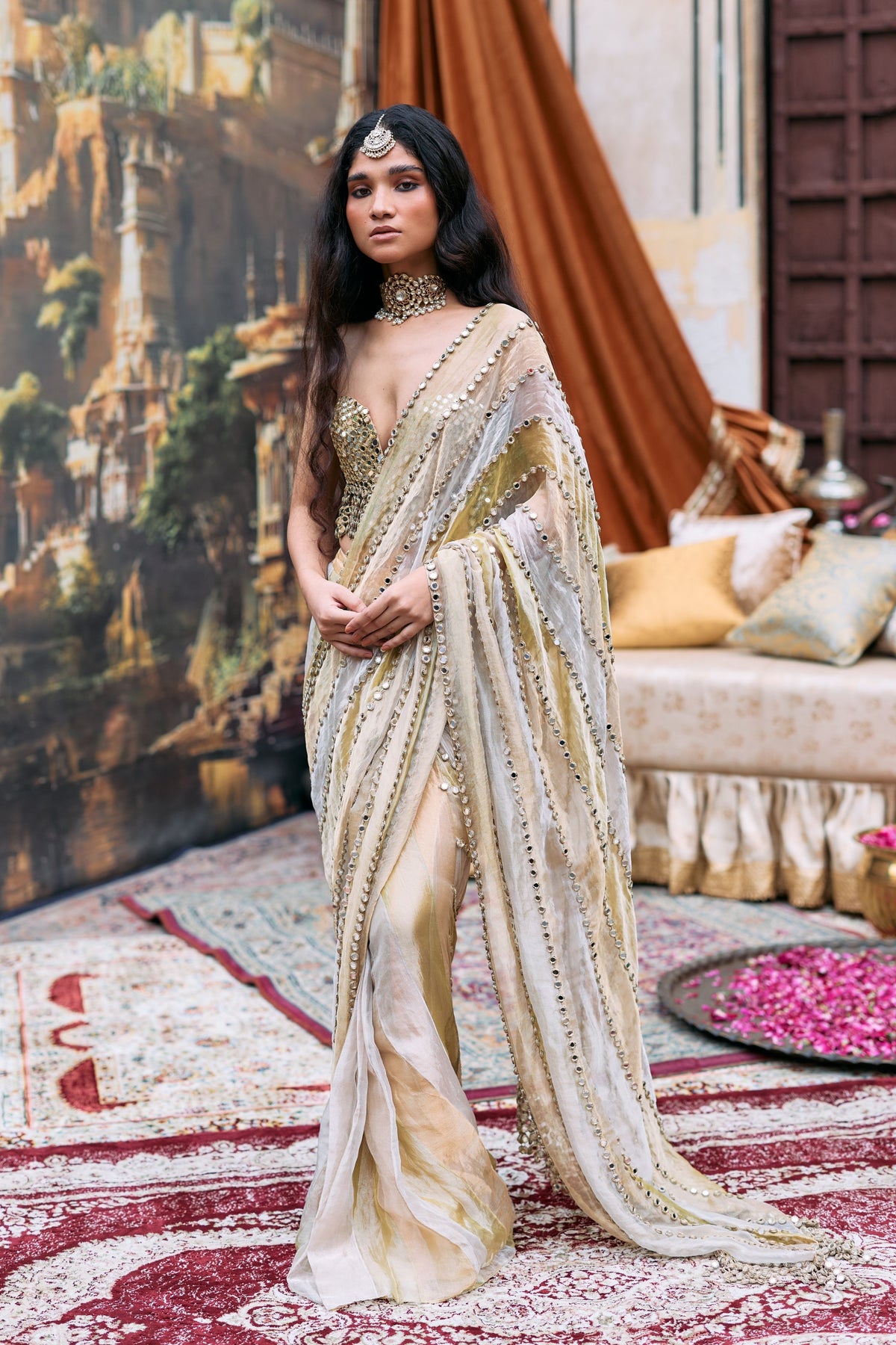 Kanak Jyoti Saree Set