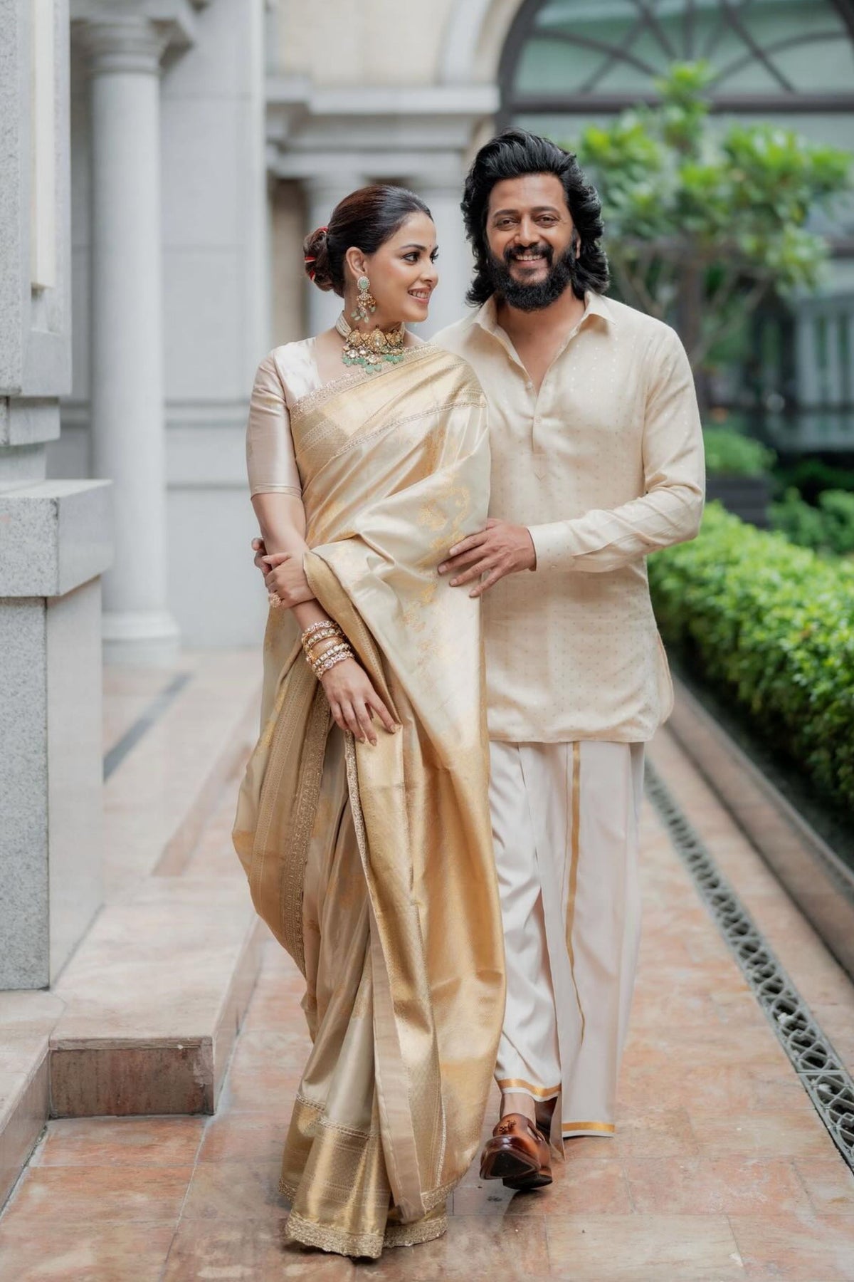 Genelia Deshmukh in Mrunalini Rao
