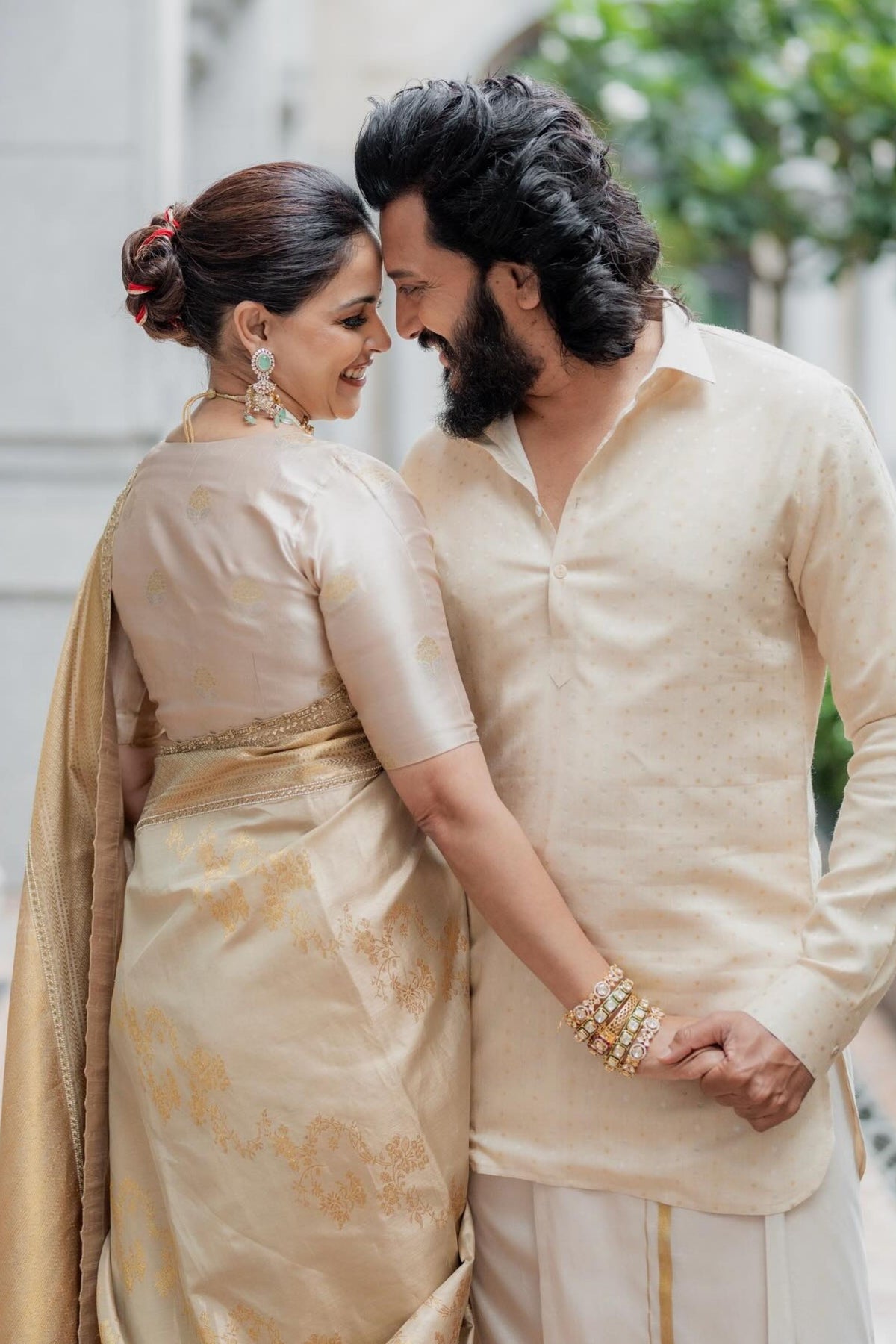 Genelia Deshmukh in Mrunalini Rao