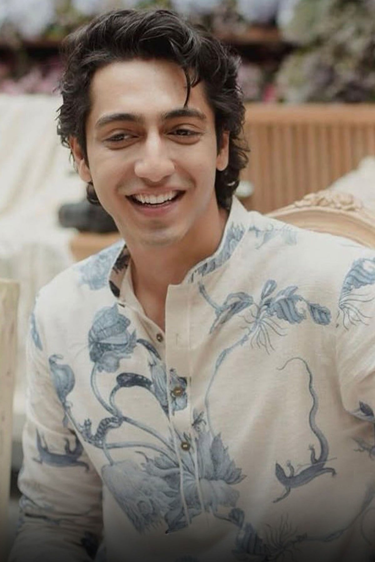 Ahaan Panday in Anushree Reddy Menswear
