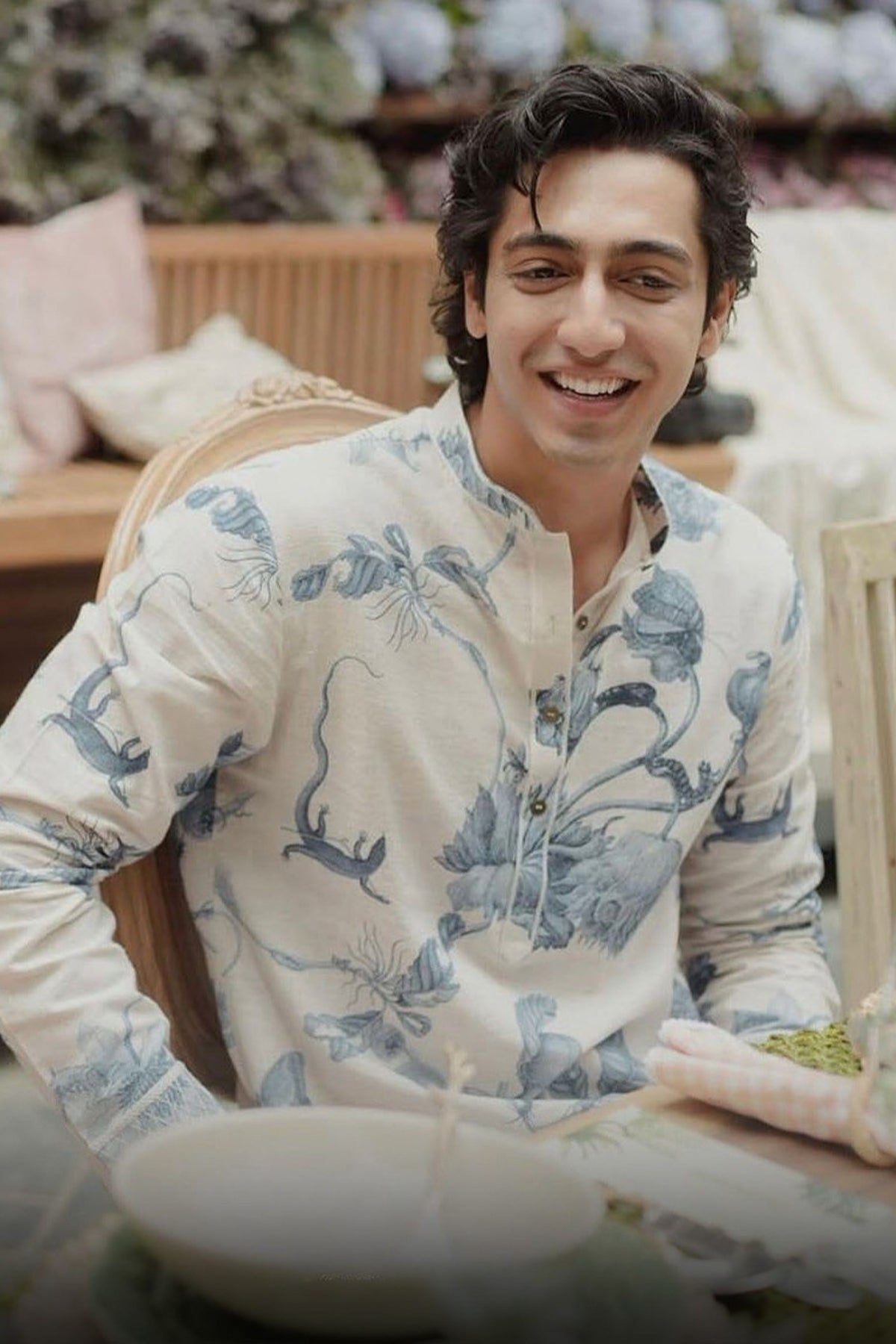 Ahaan Panday in Anushree Reddy Menswear