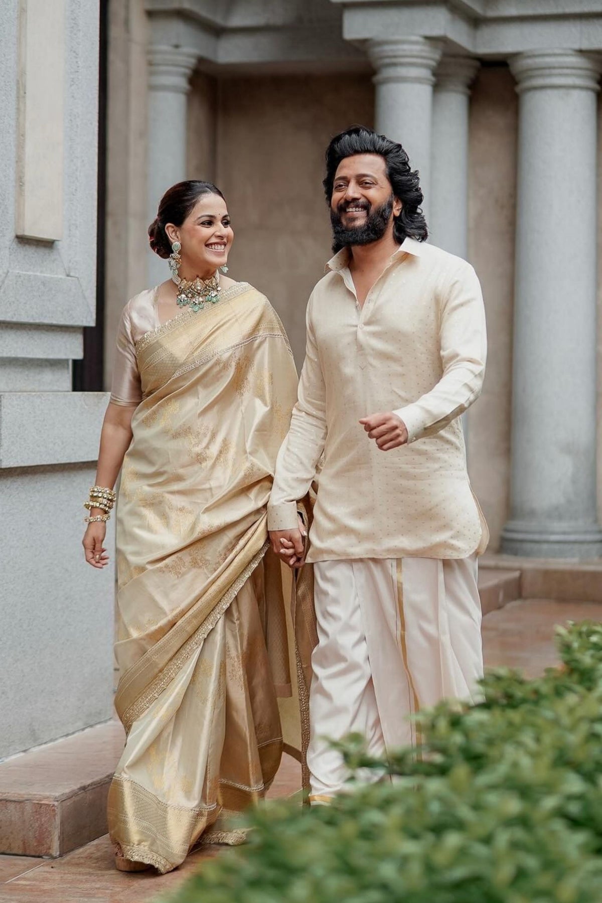 Genelia Deshmukh in Mrunalini Rao