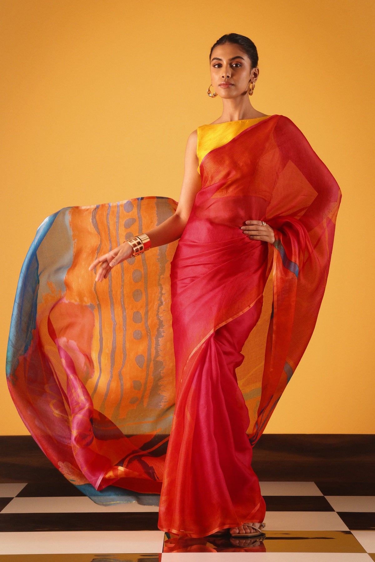 Midnight Saree