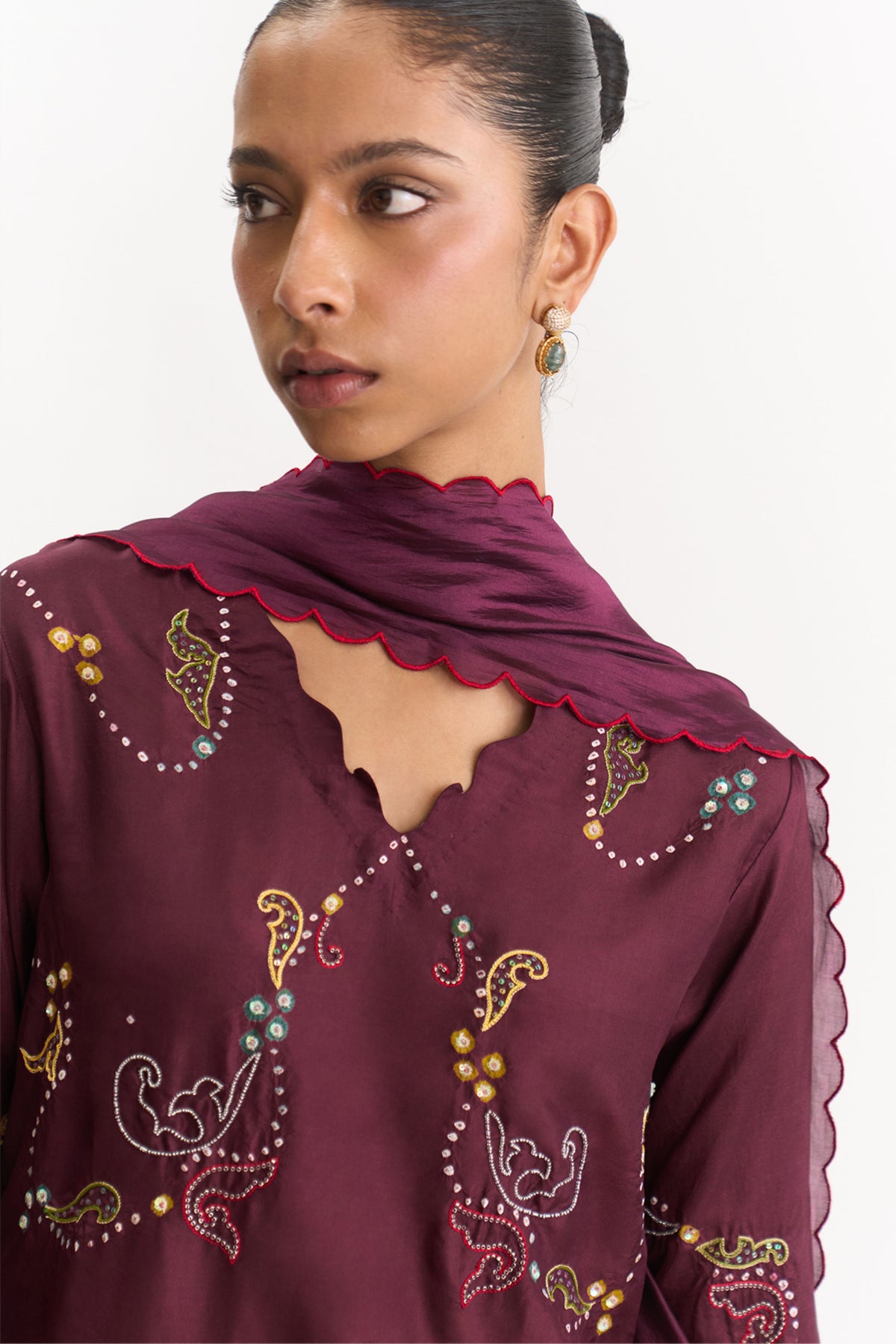 Roam Brown Kurta Set