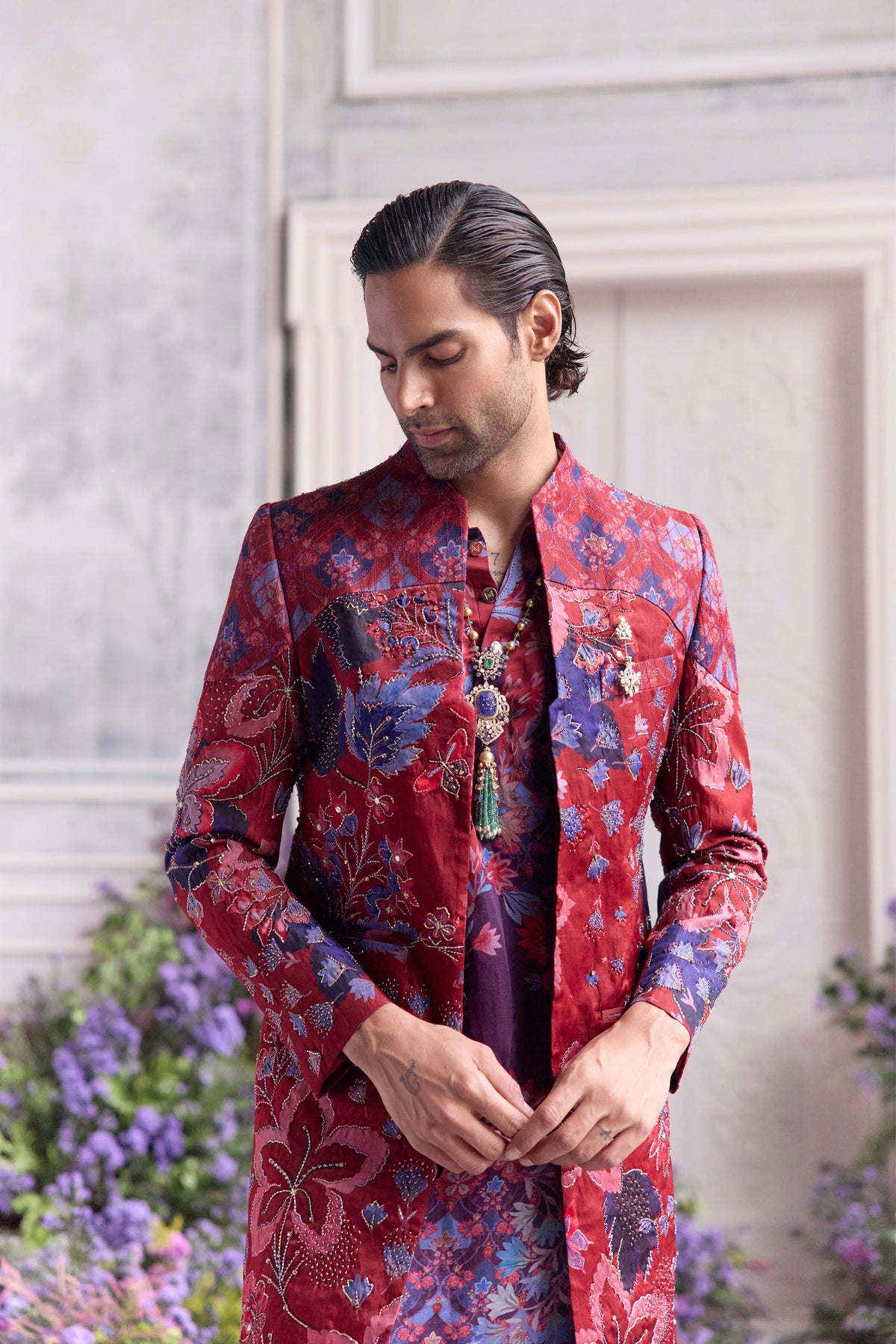 Nawaf Sherwani Set