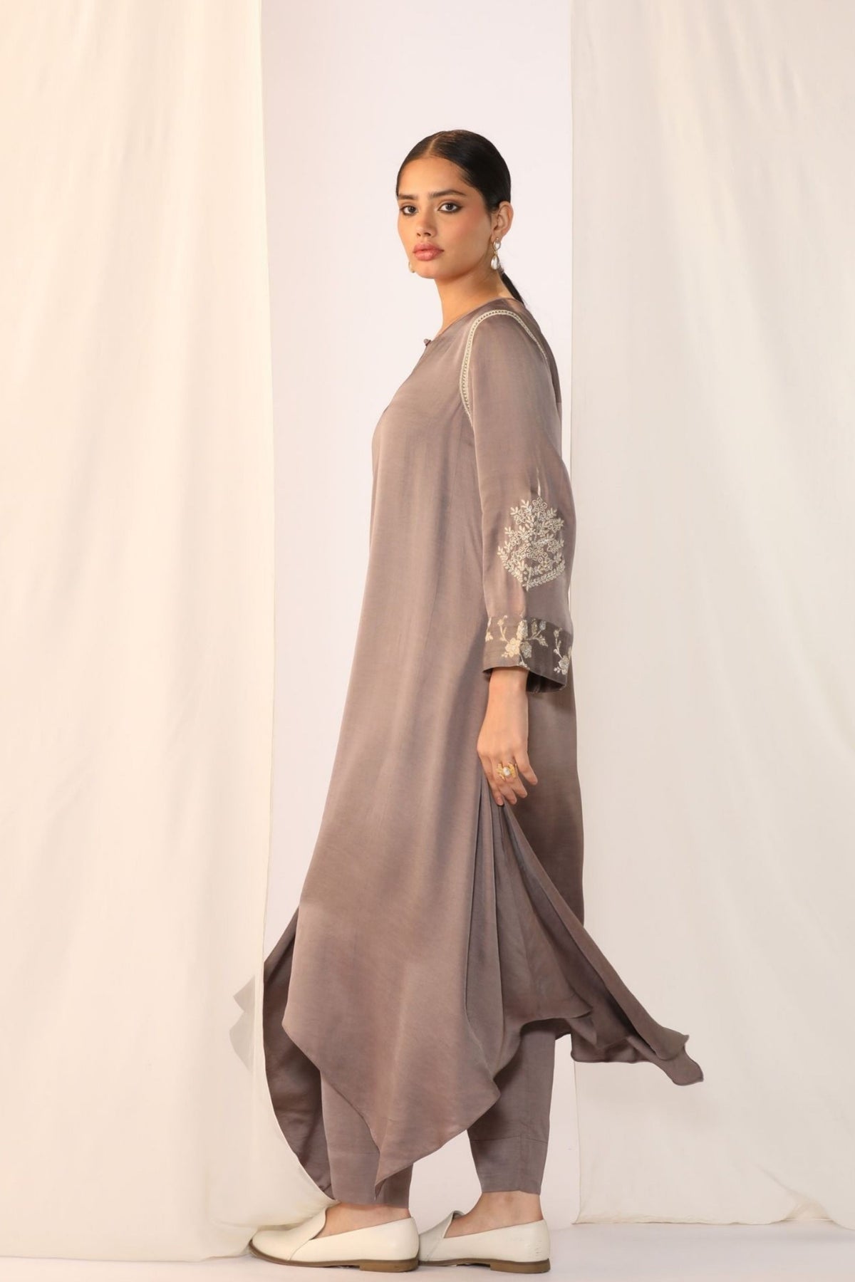 Dove Grey Kurta