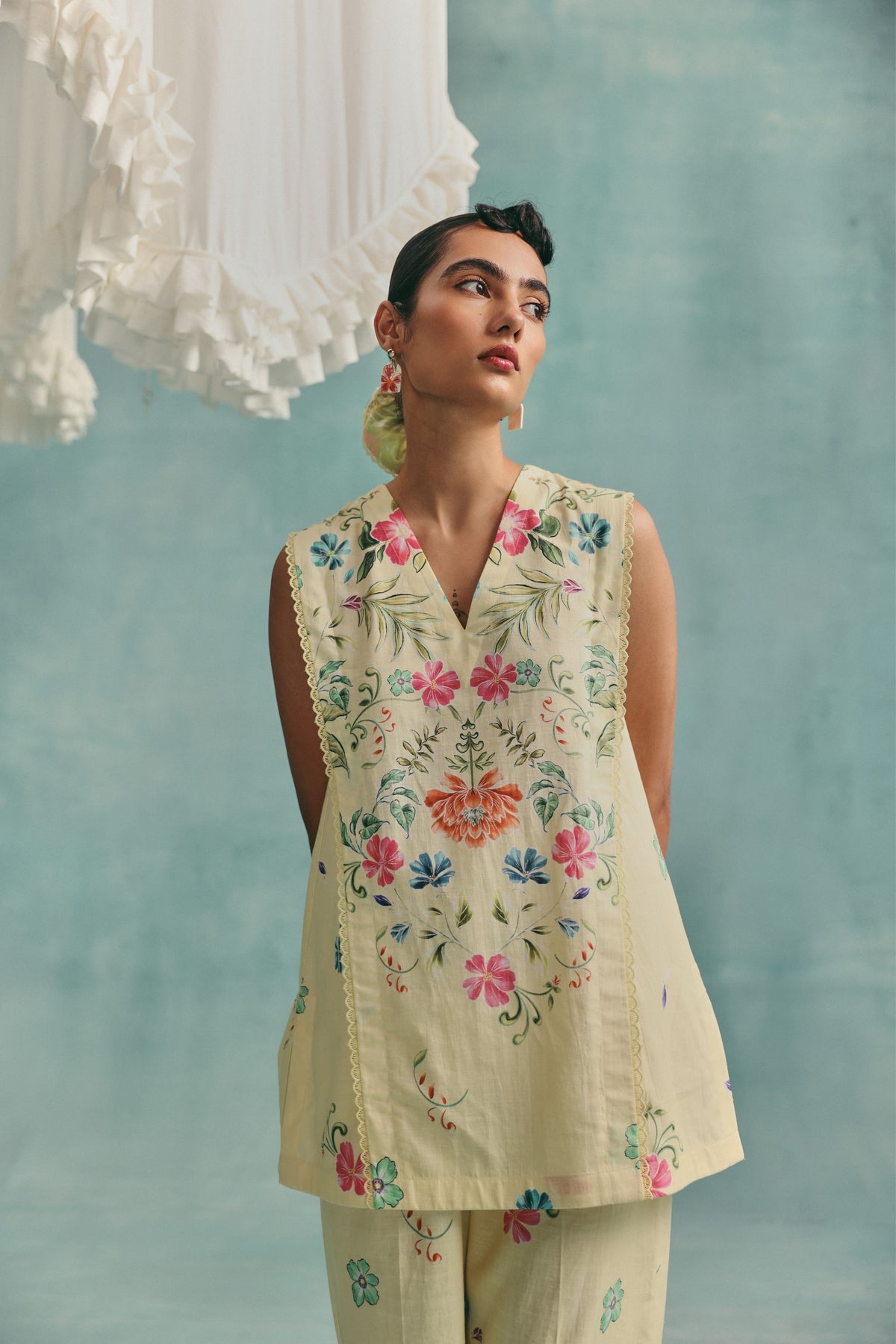 Rose Lemon Co-ord Set