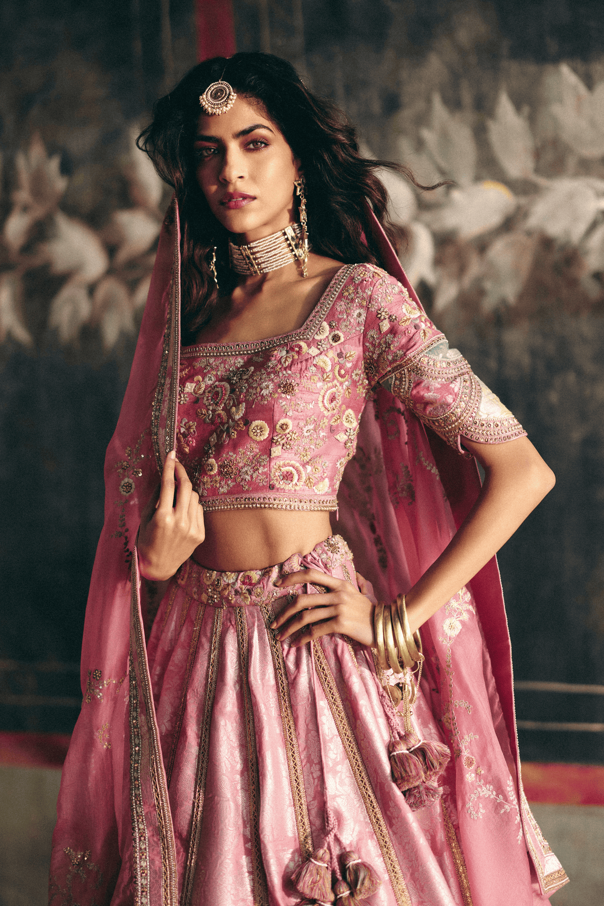 Lilac Lehenga Set