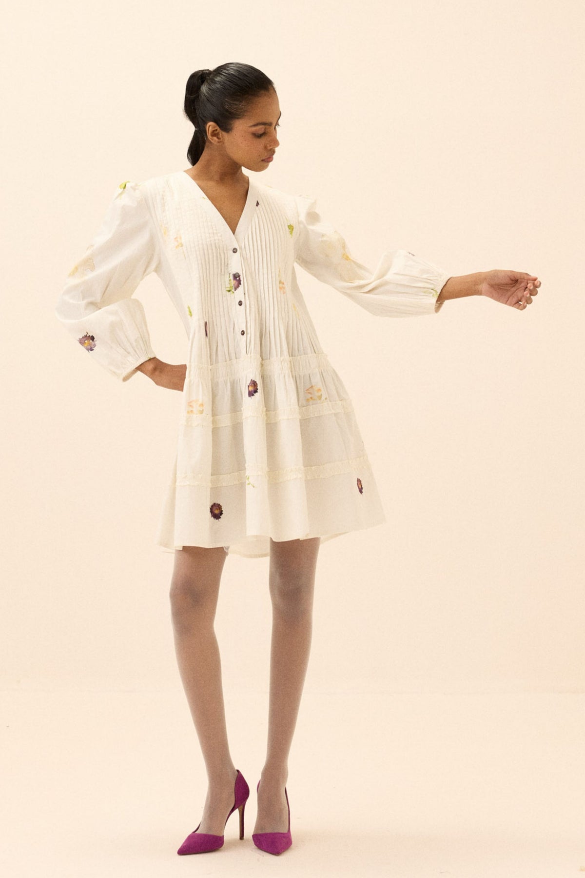 White Salt Dress