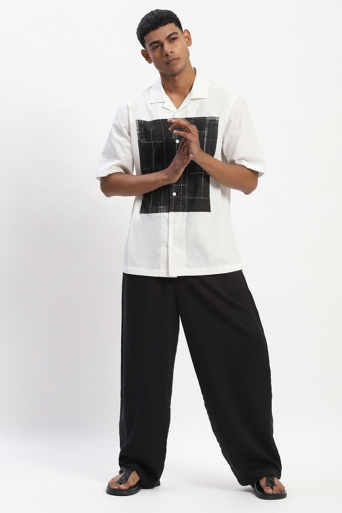 Engineered Blockprint Shirt