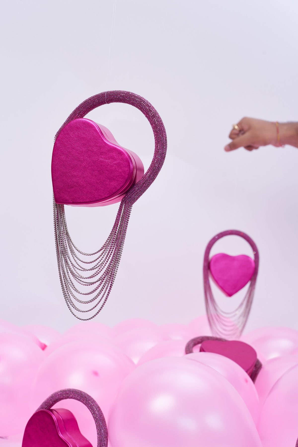 Infinity Nano Bag In Hot Pink