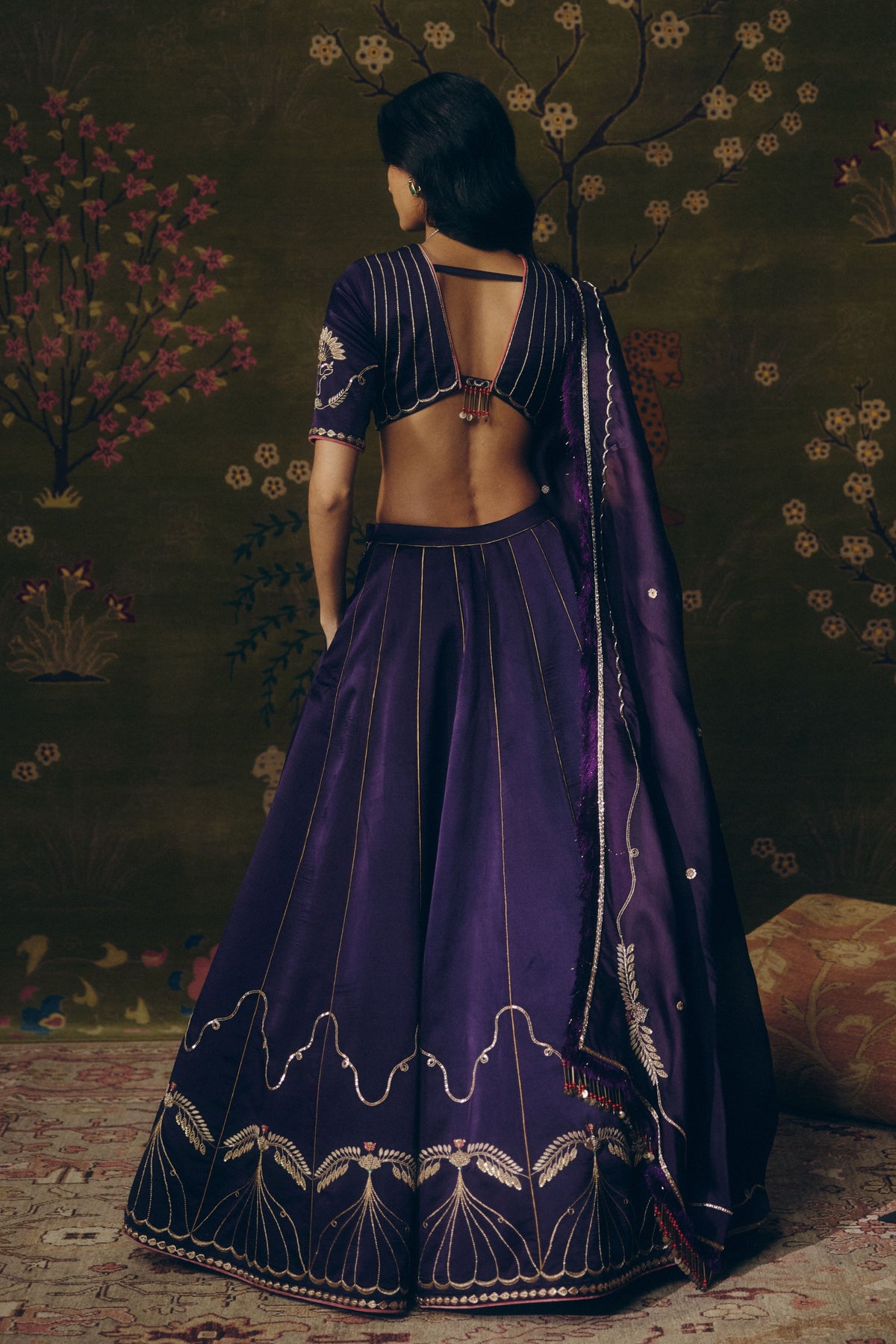 Carnegie Night Lehenga Set