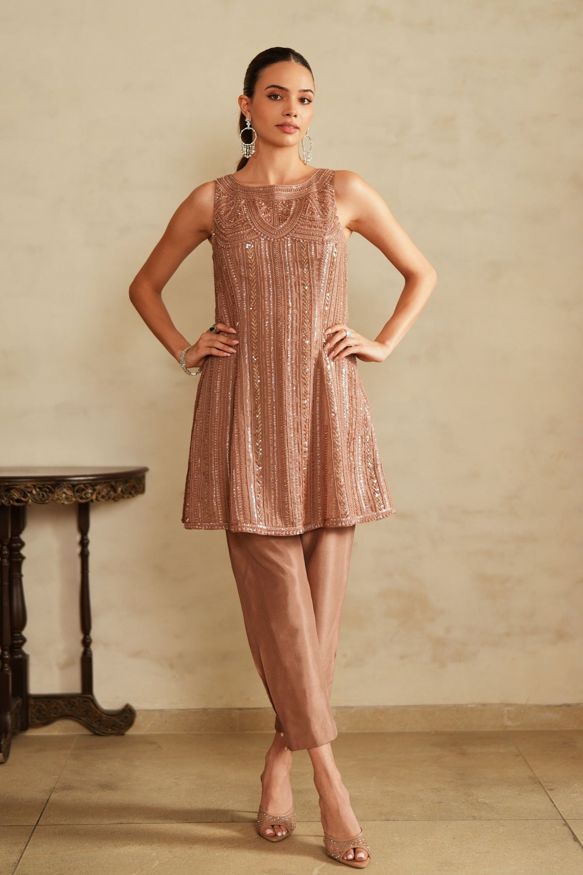 Rituals Brown Kurta Set