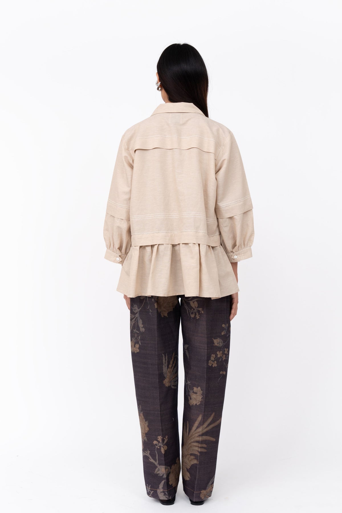 Pleated Fence Double Layer Top
