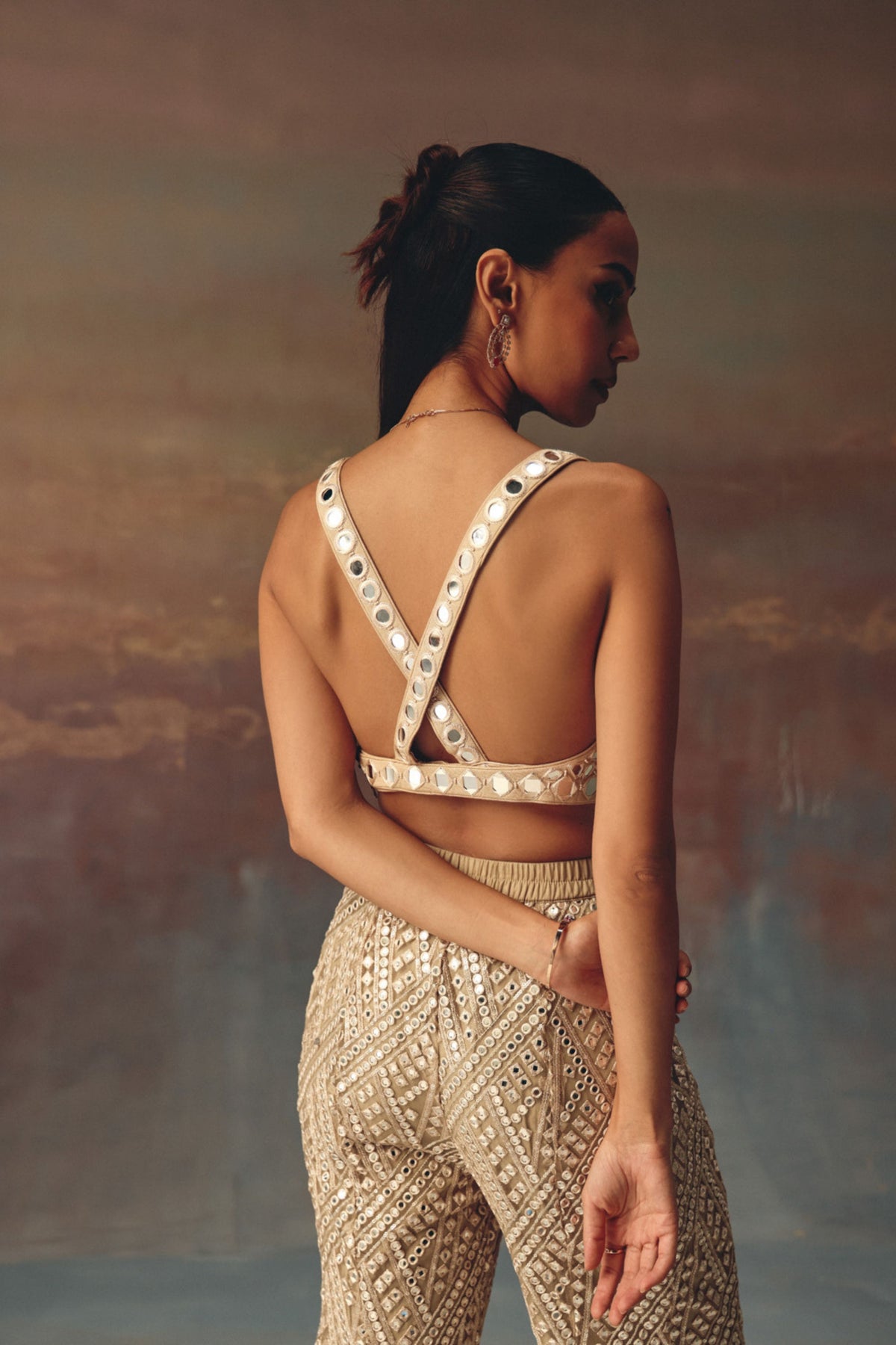 Gold Bralette