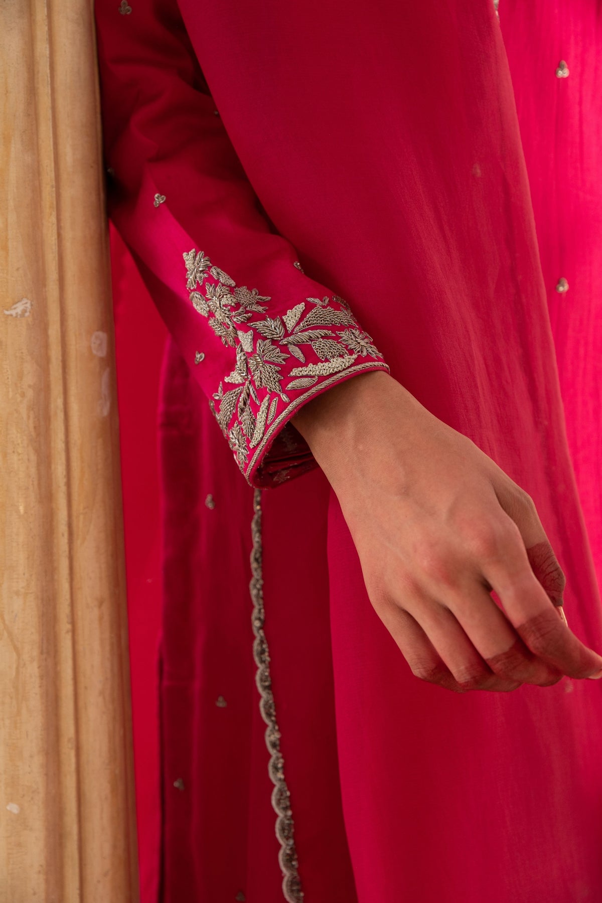 Rani Pink Kurta Set