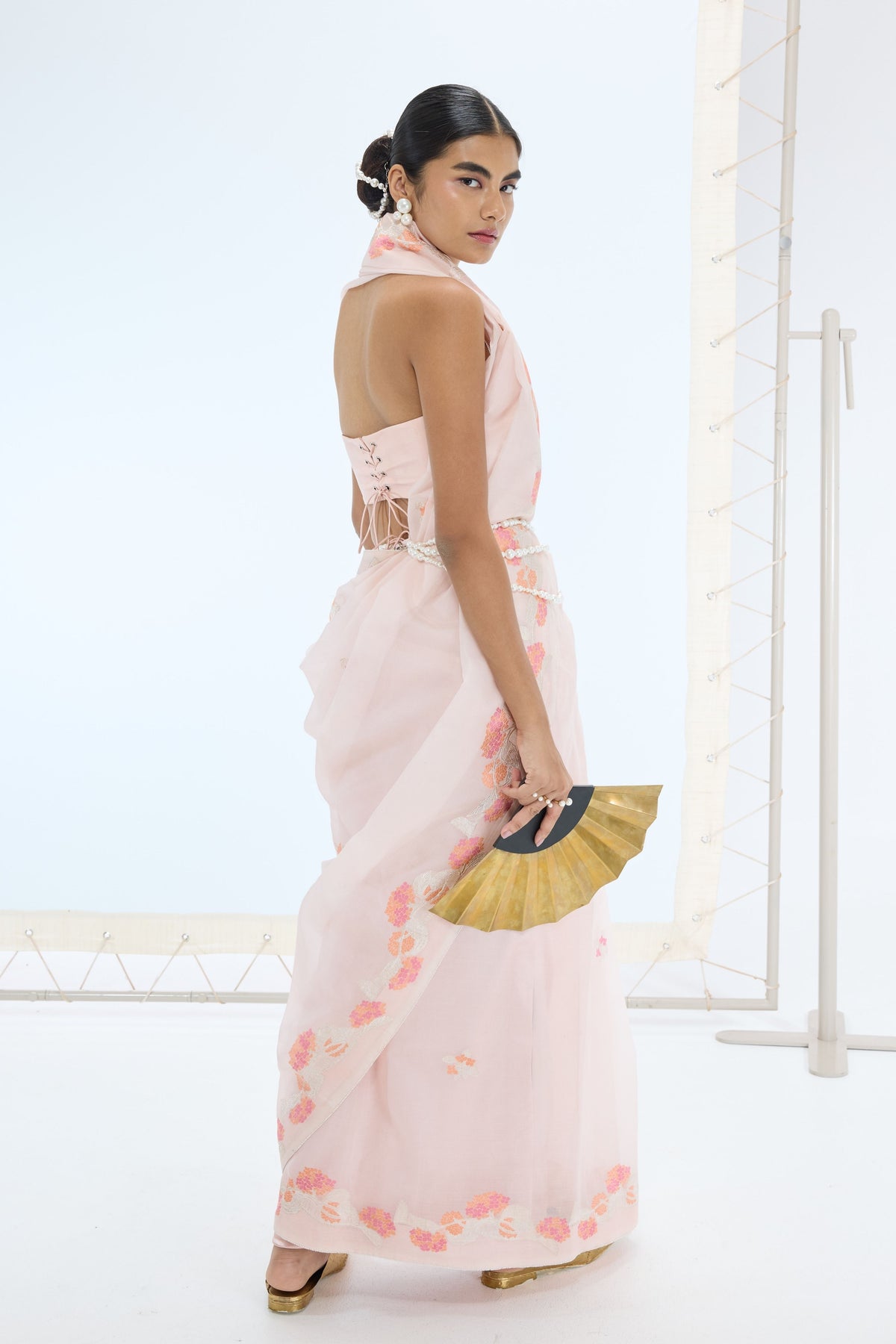 The Anna Saree in Pink